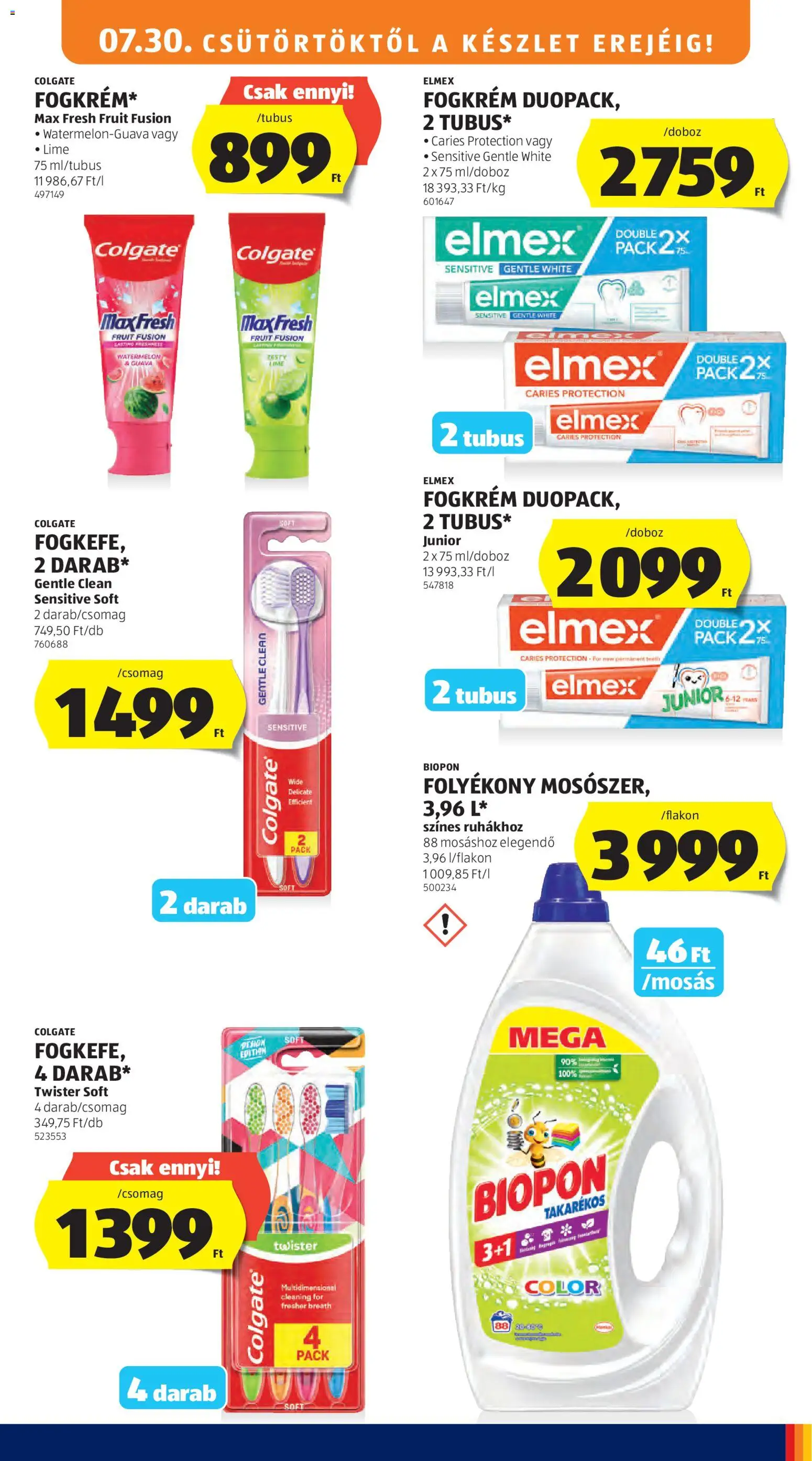 Aldi akciós ujság - amely érvényes a következő dátumtól: 2026.07.30. | Oldal: 15
