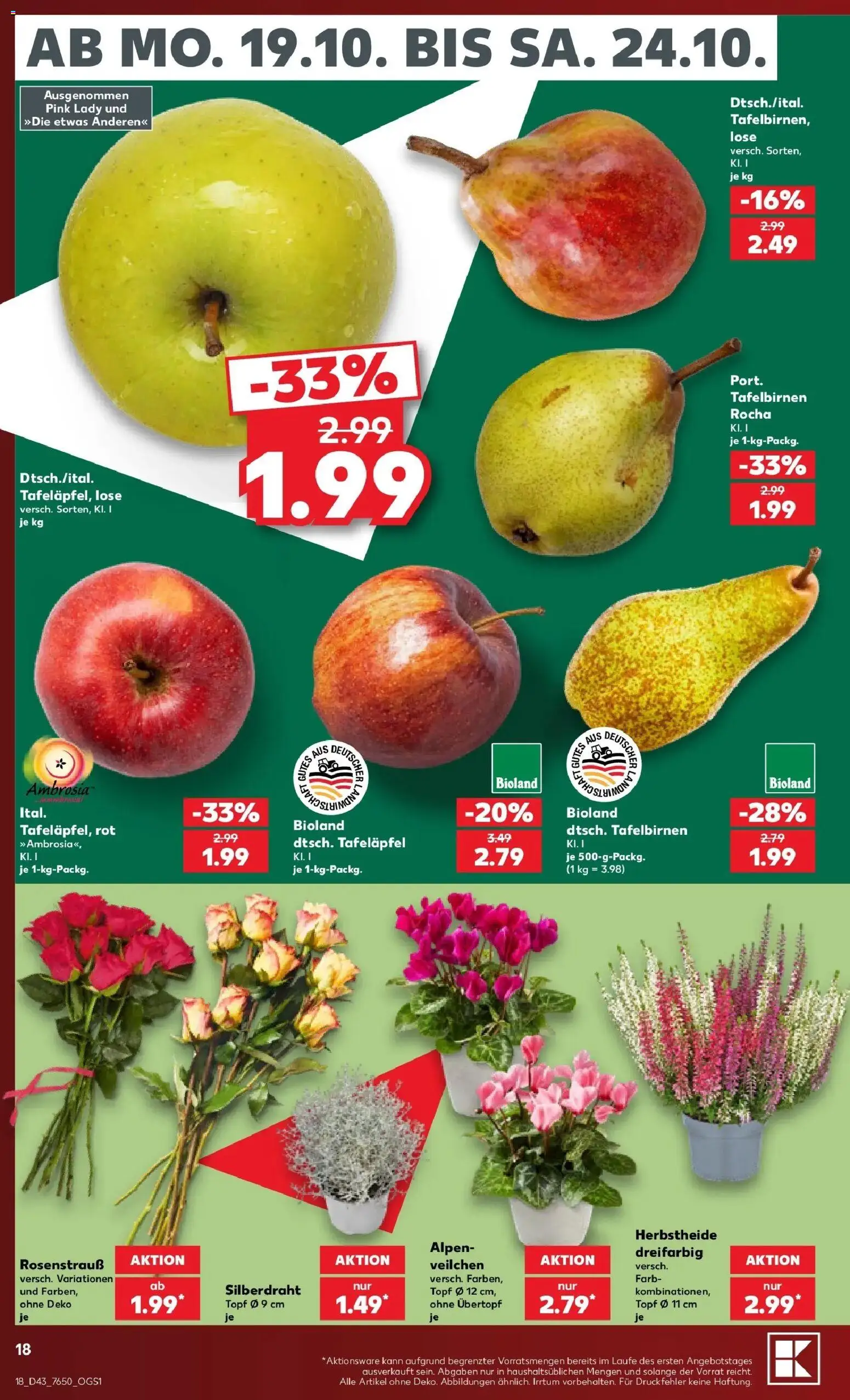 Kaufland - Kaufland: Wochenangebote von 19.10.2026 - Aktuelle Angebote | Seite: 22