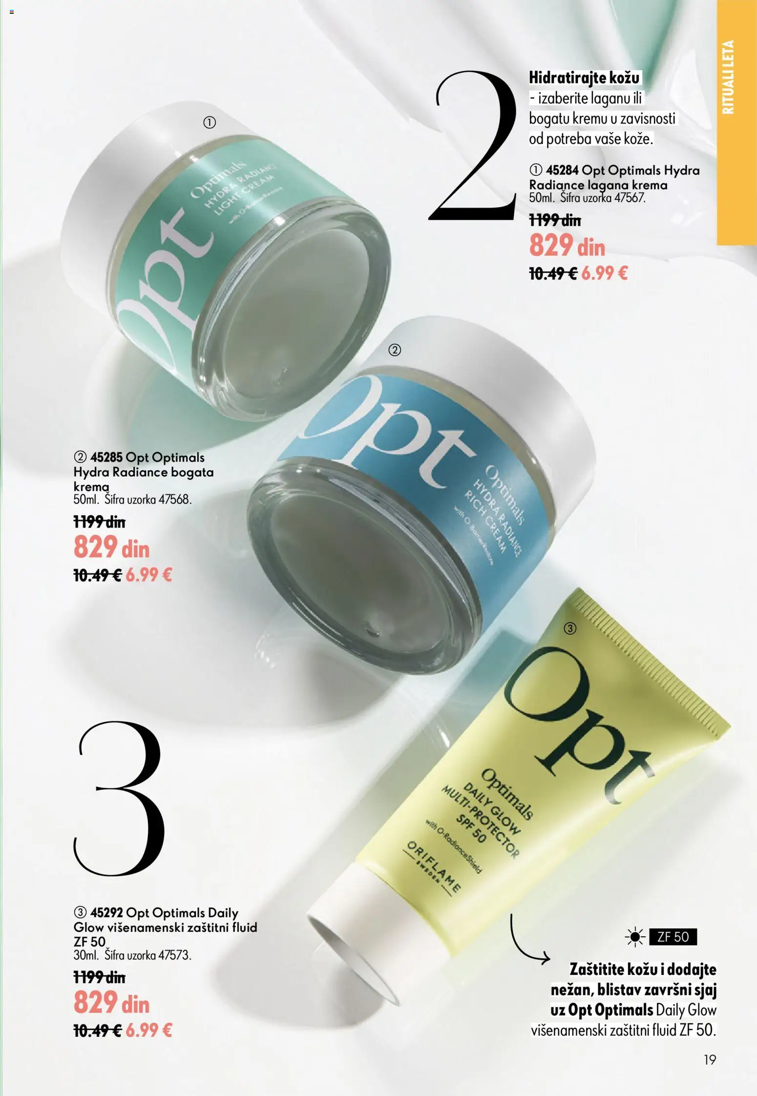 Oriflame katalog - važi od 24.06.2026 | Strana: 19 | Proizvode: Krema