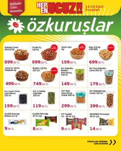 14 Eylül 2026 tarihinden itibaren geçerli olan Özkuruşlar kataloğu önizlemesi | Sayfa: 6