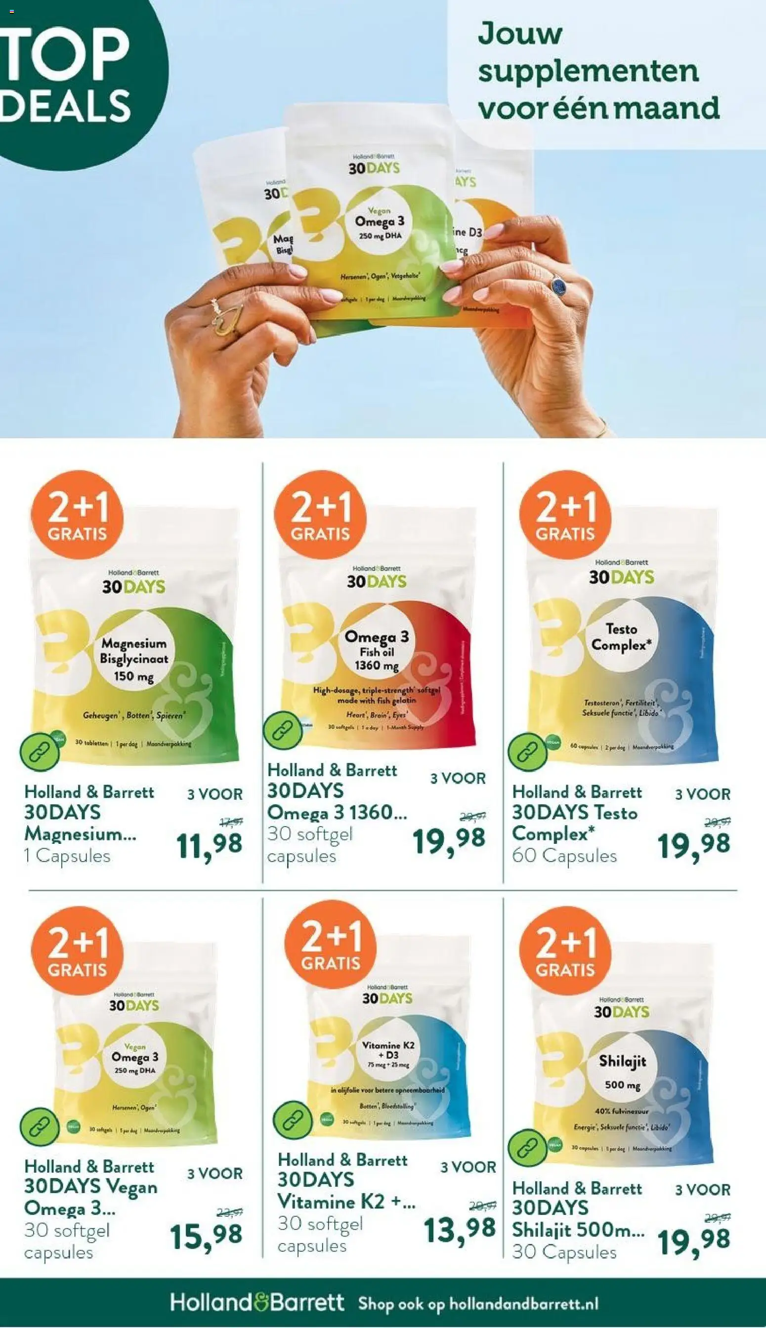 {H1} | Pagina: 33 | Producten: Omega, Olijfolie, Capsules, Supplementen