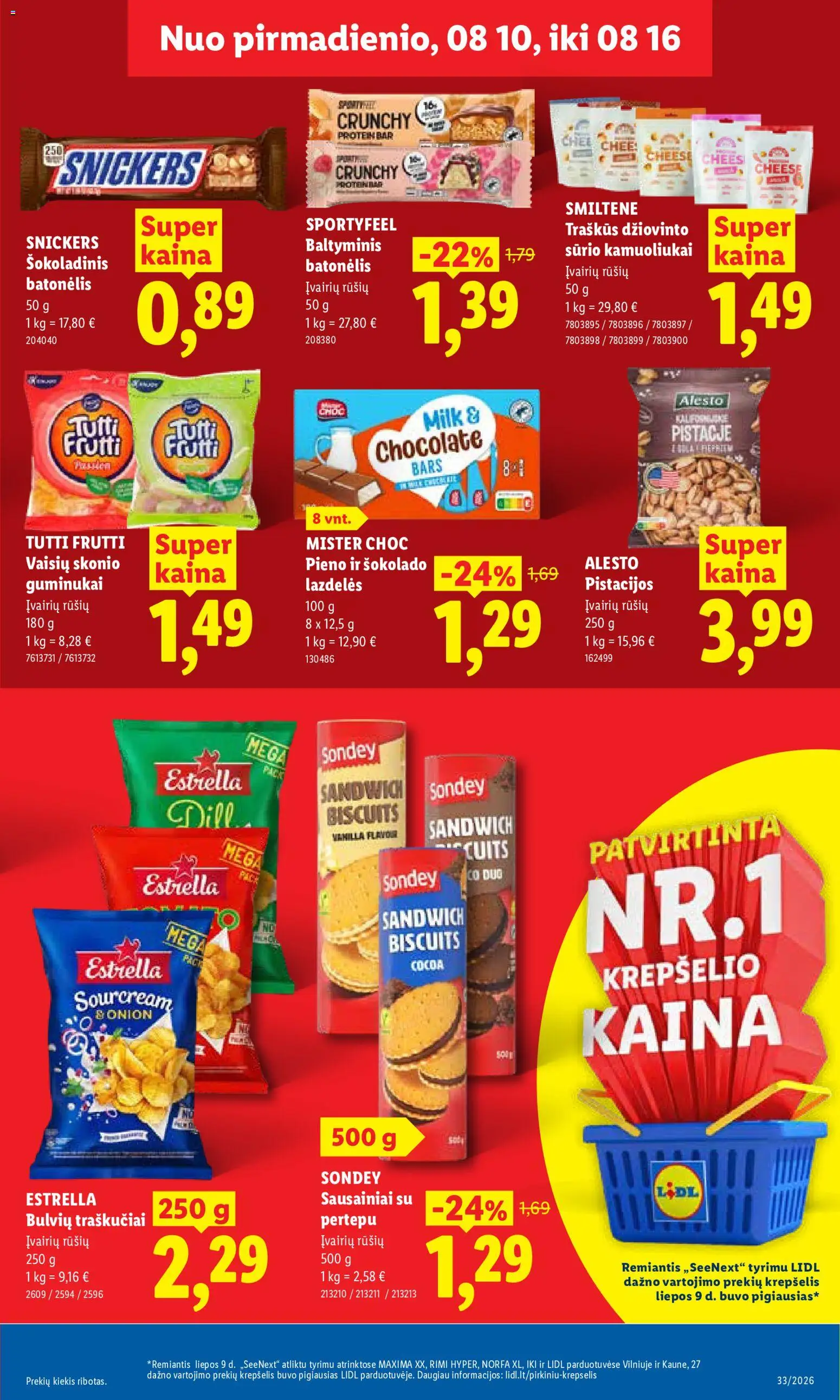 LIDL akcijos nuo 2026.08.10 | Puslapis: 15