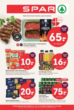 Spar - Tilbudsavis uge 31 gyldig fra 24/07/2026