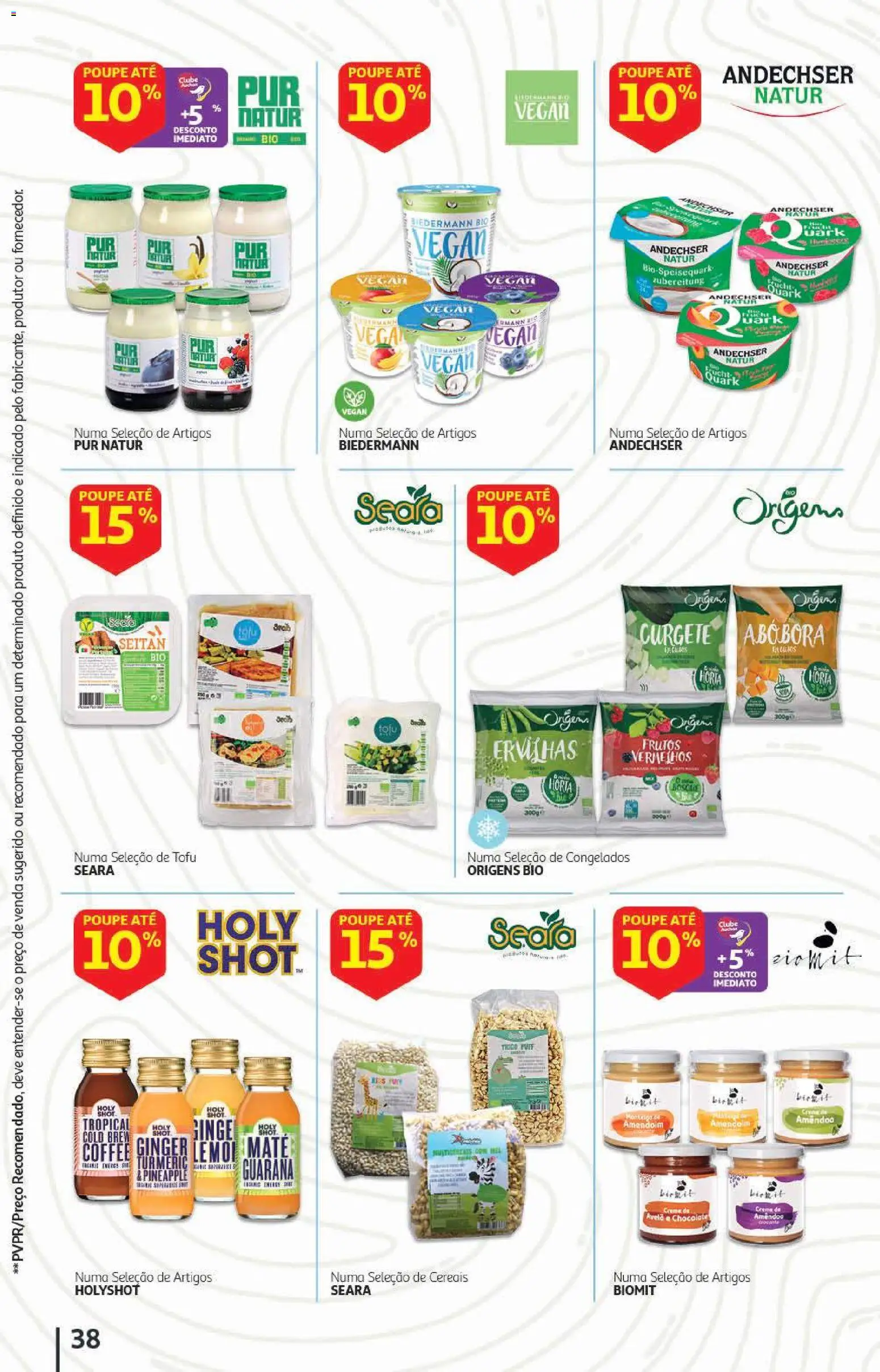 Auchan - Folheto Escolar  Têxtil Criança │ válido de 04/09/2026 | Página: 38 | Produtos: Curgete, Tofu, Abóbora, Cereais