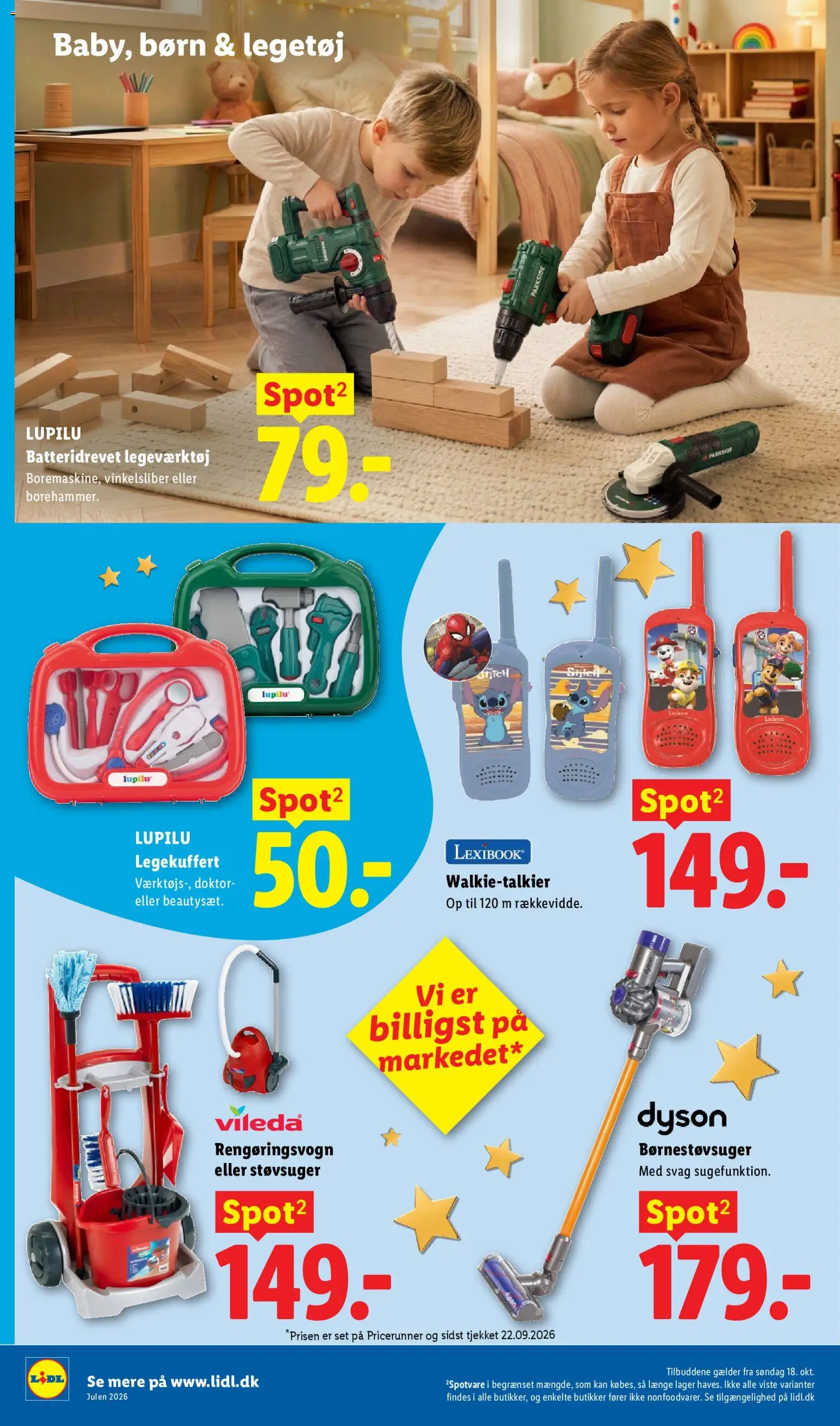 Lidl tilbudsavis – gyldig fra 11/10/2026 | Side: 7 | Produkter: Søm, Støvsuger