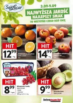 Pogląd oferty "Intermarche gazetka - Świeży Hit" - ważna od 03.09.2026