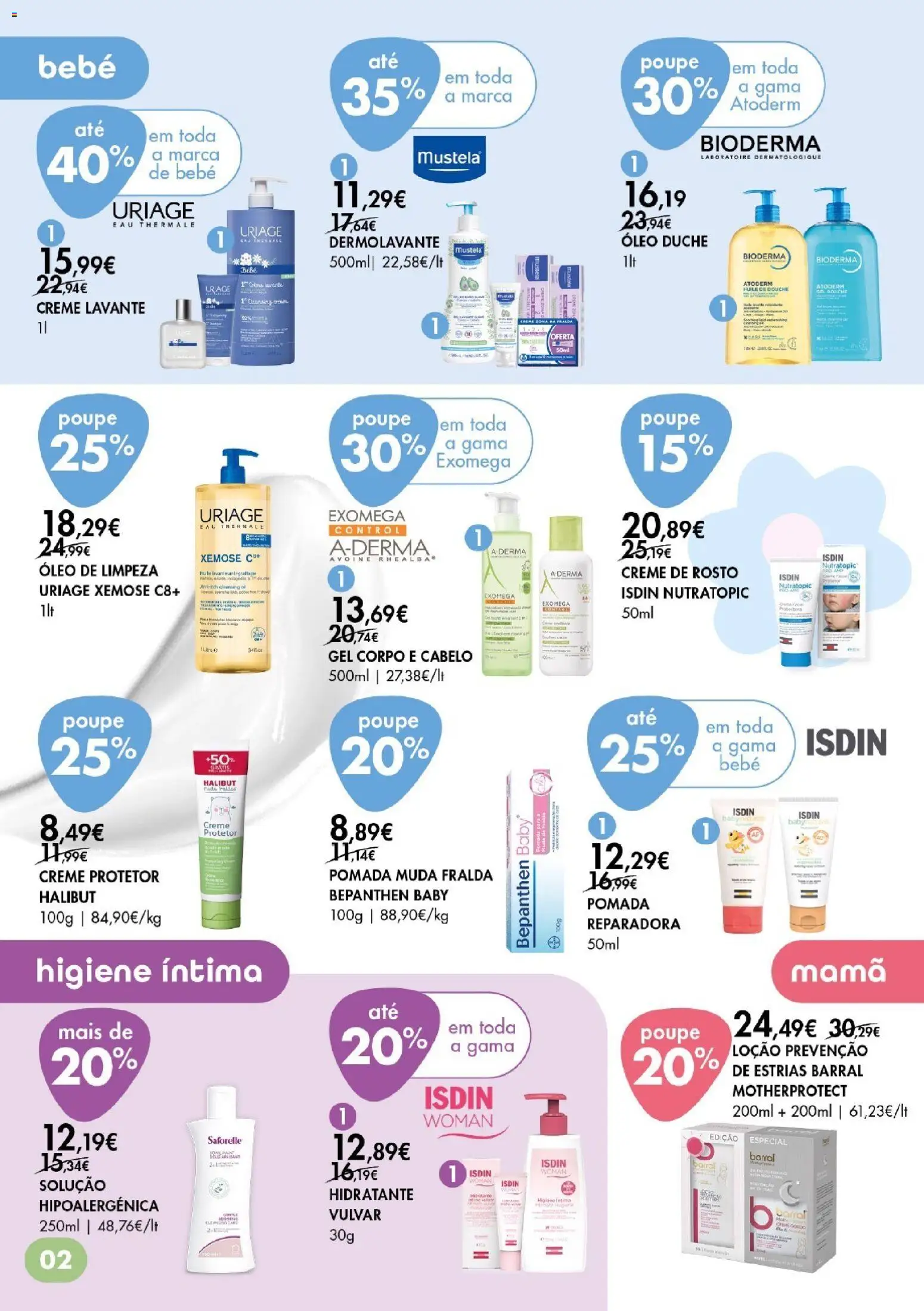 Pingo Doce Bem Estar Regresso à Rotina Açores │ válido de 27/08/2026 | Página: 2 | Produtos: Pomada, Óleo, Creme, Higiene íntima