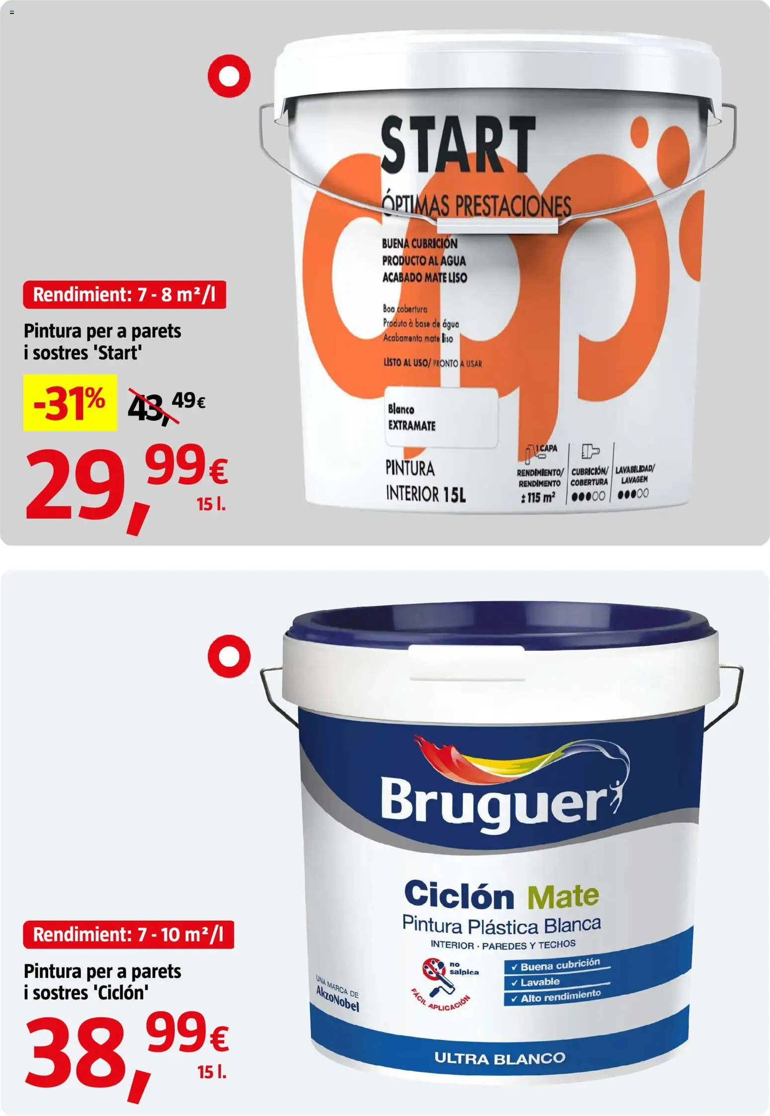 Bauhaus folleto Cat │ válido desde el 24/09/2026 | Página: 53 | Productos: Pintura plástica, Agua