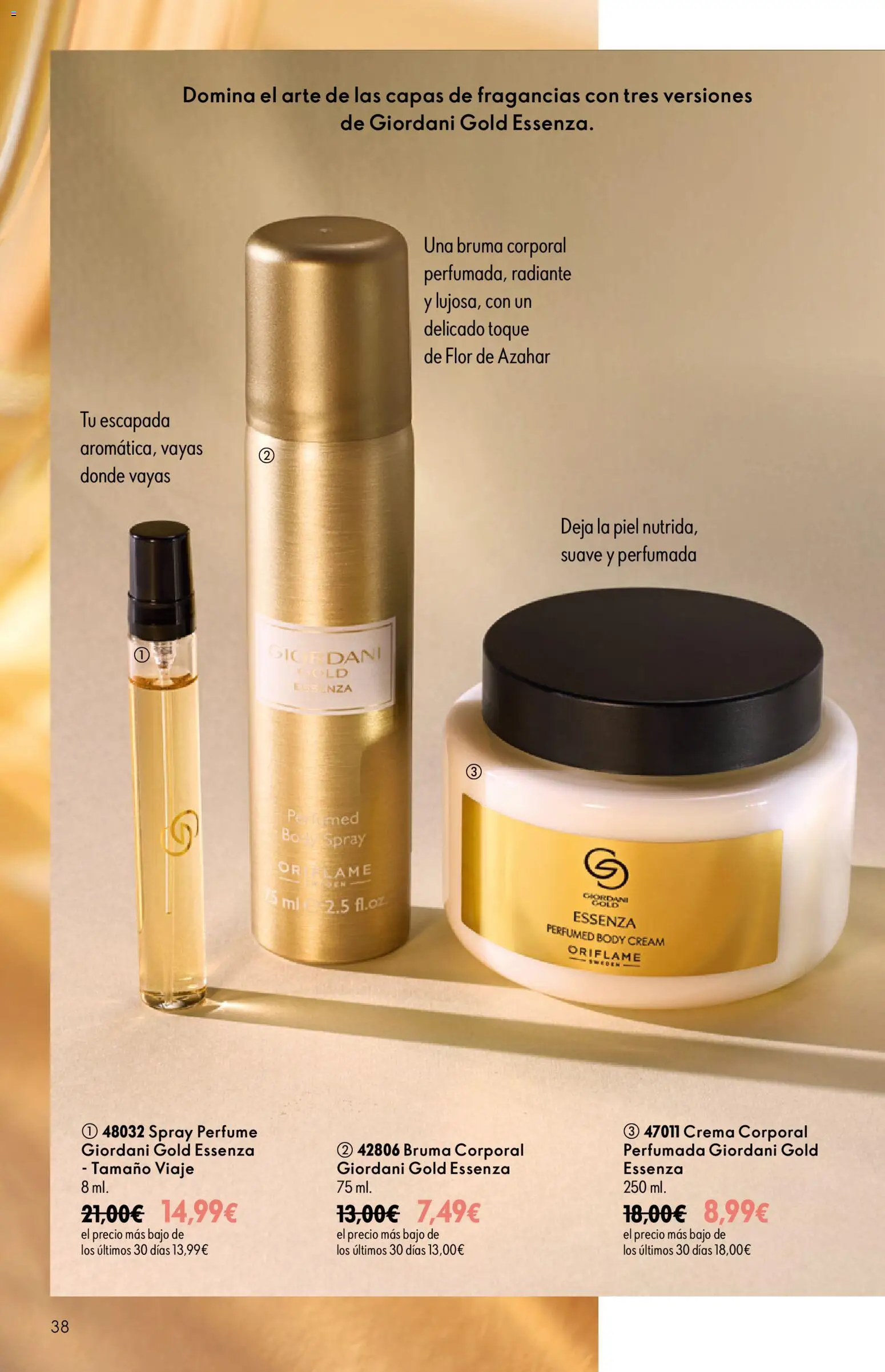 Oriflame - Catálogo Campaña 12 │ válido desde el 26/08/2026 | Página: 38