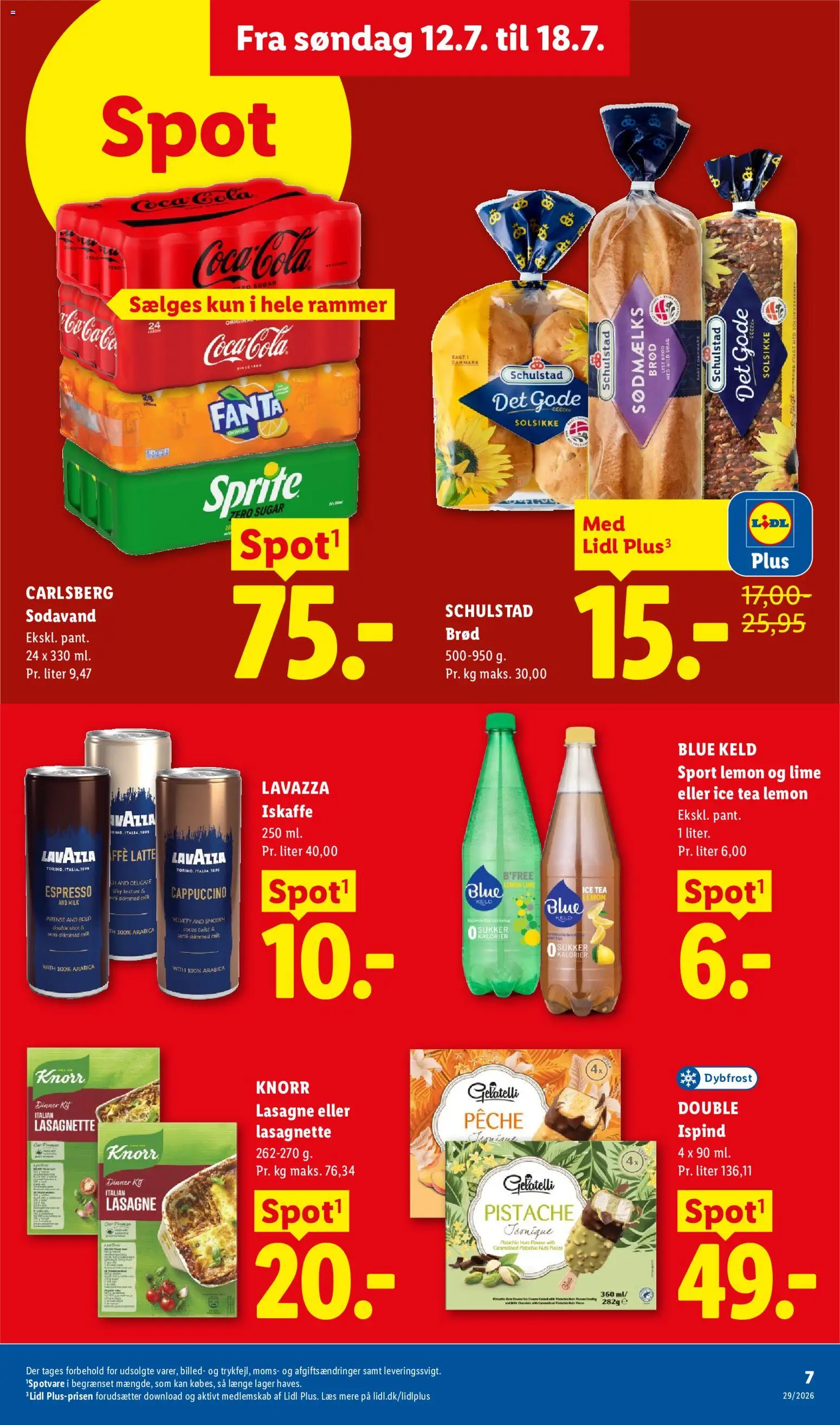 Lidl tilbudsavis – gyldig fra 16/07/2026 | Side: 20 | Produkter: Brød, Cola, Sukker, Carpete