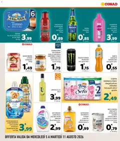 Anteprima del volantino POMODORO DATTERINO GIALLO SAPORI & DINTORNI CONAD della Piana del Sele intero in succo 350g, Pomodoro datterino giallo valido a partire dal 05/08/2026 | Pagina: 4