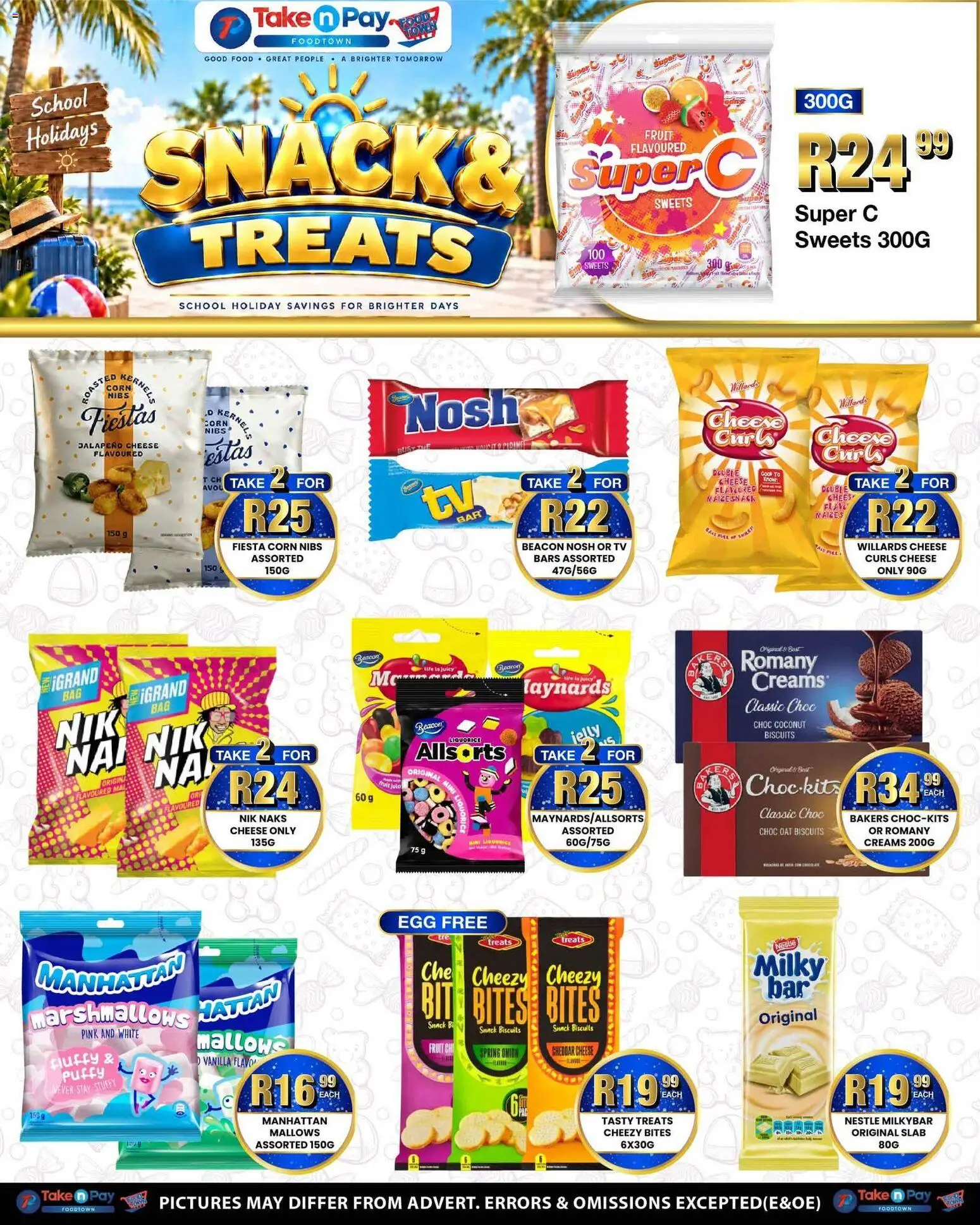 New Take n Pay catalogue – valid from 28/09/2026 | Page: 9 | Products: Sweets, Corn, Cheese, Onion