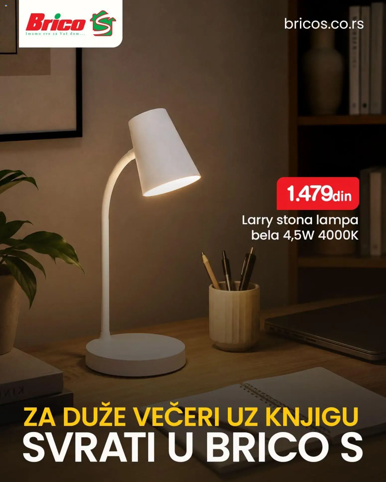 Brico S katalog - važi od 14.09.2026 | Strana: 5 | Proizvode: Stona lampa, Lampa
