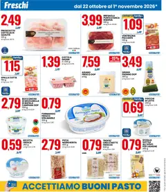 Anteprima del volantino BOCCONCINI DI MOZZARELLA DI BUFALA CAMPANA DOP, Bocconcini di Mozzarella di Bufala Campana Dop 300 g valido a partire dal 22/10/2026 | Pagina: 2