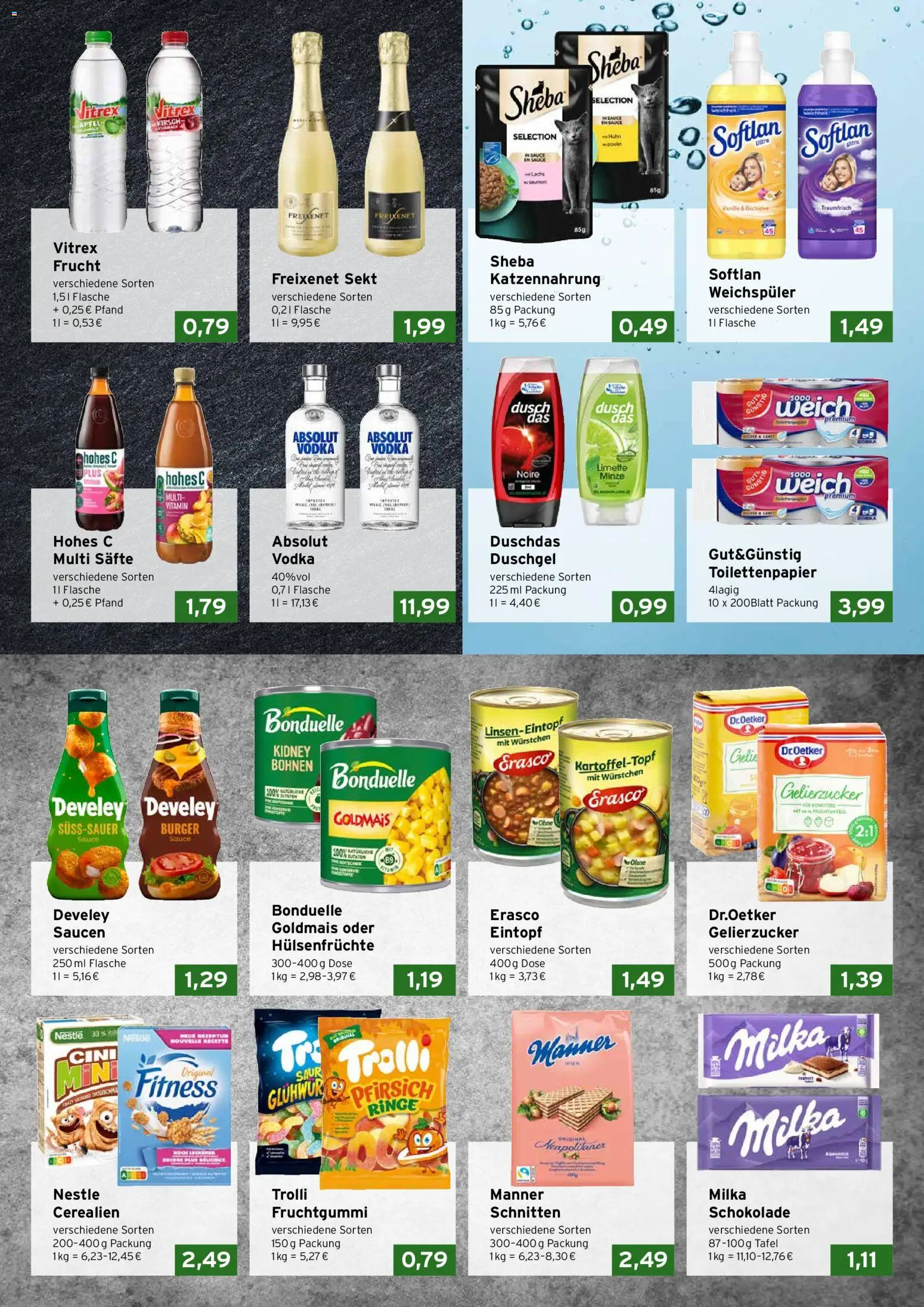CAP Markt Prospekt – gültig ab 04.05.2026 | Seite: 3 | Produkte: Gelierzucker, Freixenet, Duschgel, Pfirsich