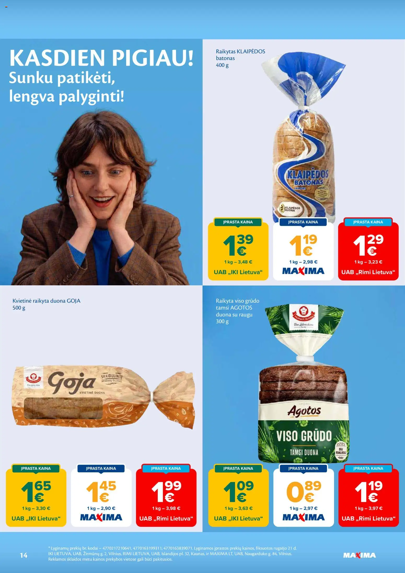 MAXIMA akcijos nuo 2026.09.29 | Puslapis: 14