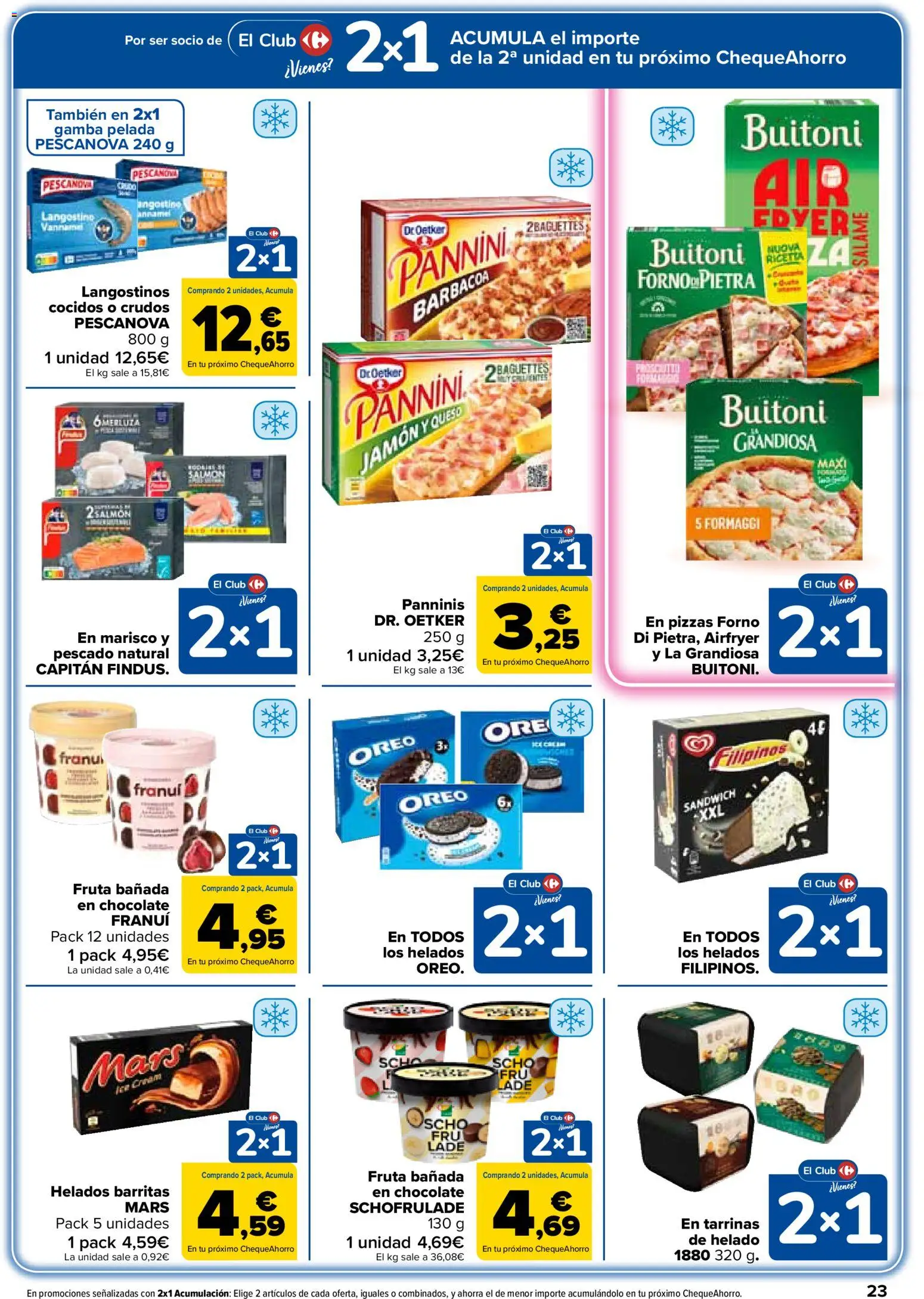 Carrefour folleto │ válido desde el 14/07/2026 | Página: 25 | Productos: Salame, Jamón, Té, Gamba