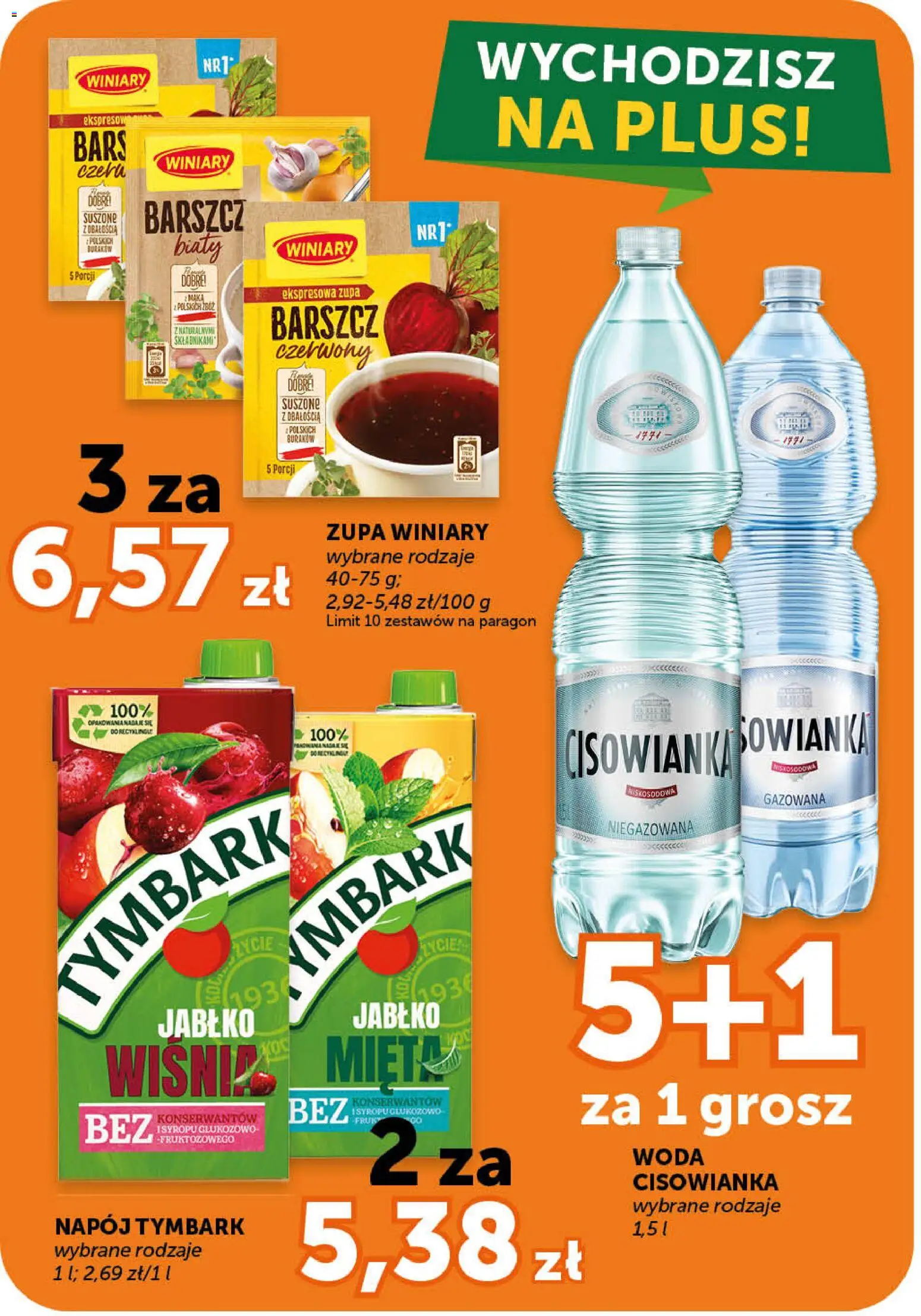 Euro Sklep gazetka od 07.05.2026 | Strona: 16 | Produkty: Barszcz, Zupa, Woda