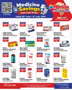 Africa Cash & Carry specials catalogue – valid from 06/07/2026