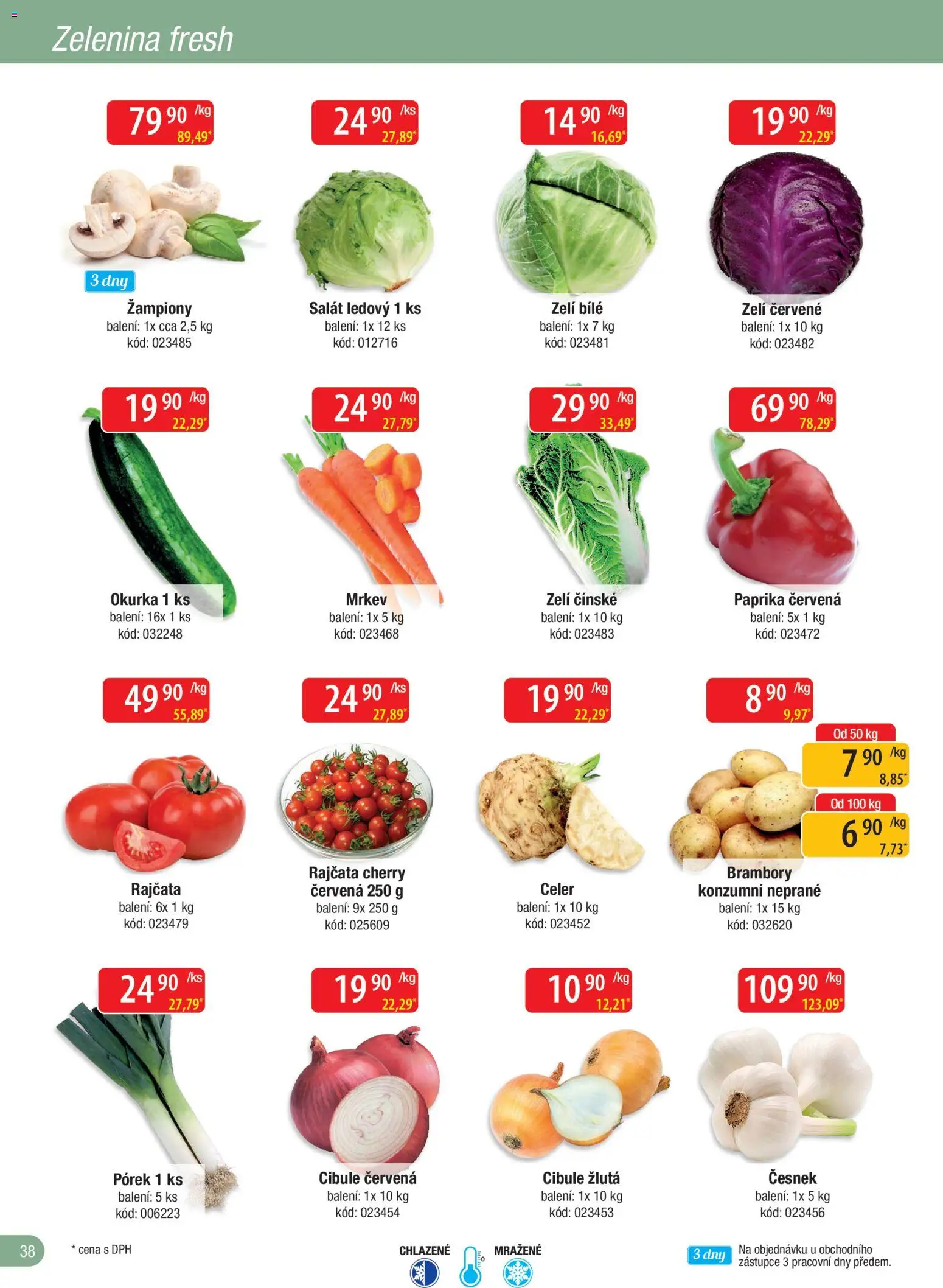 Astur & Qanto leták - Velkoobchod fresh 06/2026 od 01.06.2026 | Strana: 38 | Produkty: Paprika, Paprika červená, Česnek, Okurka