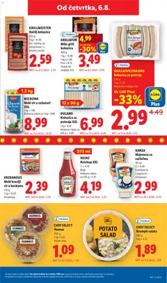 KANIA Majoneza sa začinima, 315 ml - Pregled kataloga iz trgovine Lidl, vrijedi od 03.08.2026 | Stranica: 59