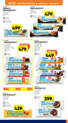 PROTEIN KEX*, kakaós vagy, mogyorós - amely érvényes a következő dátumtól: 2026.09.10. | Oldal: 21 | Termékek: Protein bar, Protein, Cukor