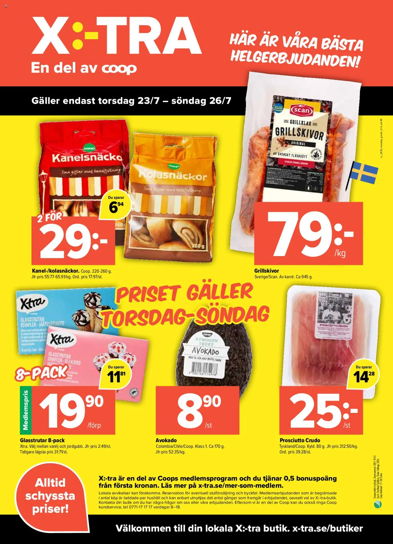 Coop X:-TRA reklamblad aktuell från 20/07/2026 | Sida: 4