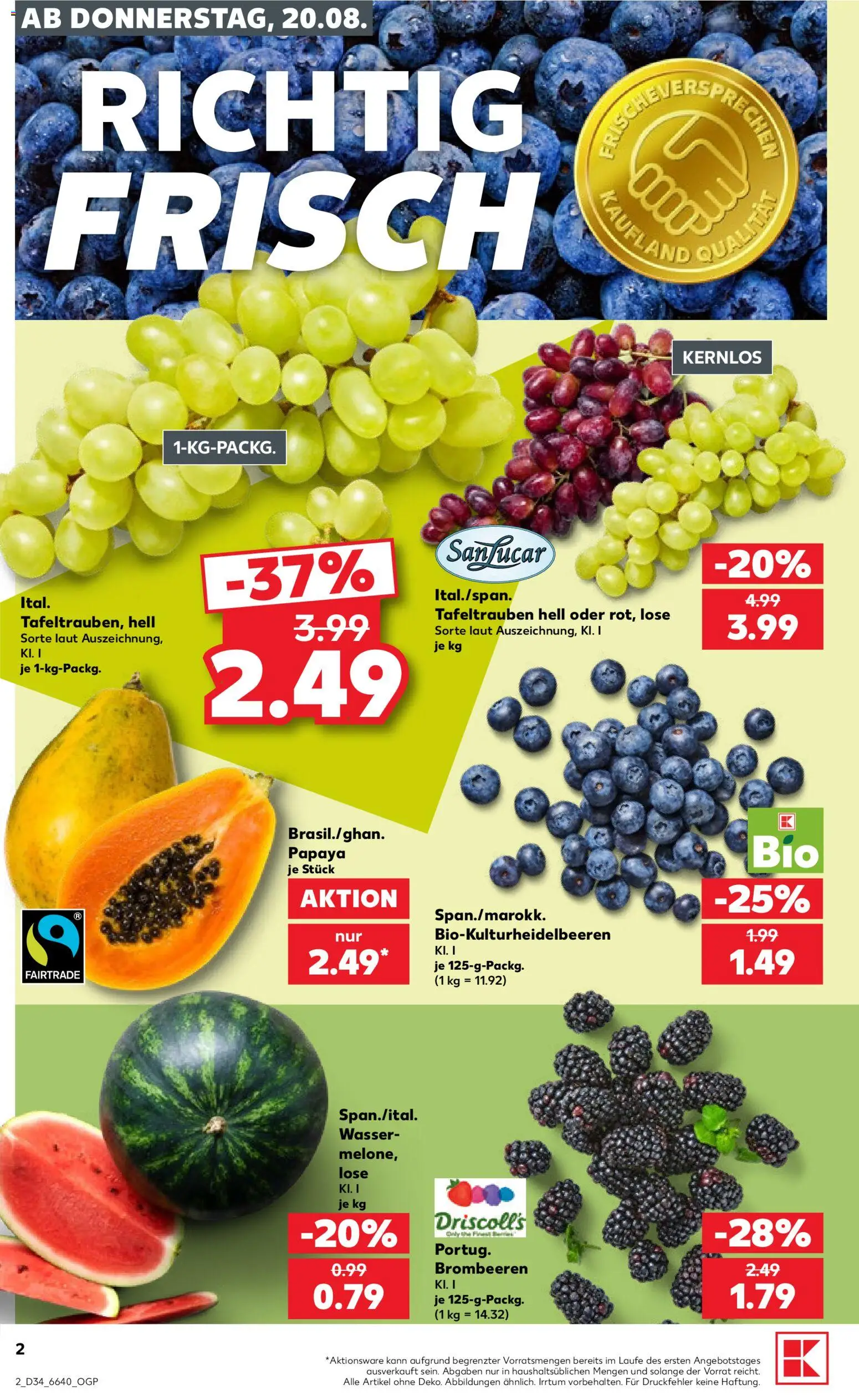 Kaufland Prospekt – gültig ab 20.08.2026 | Seite: 2