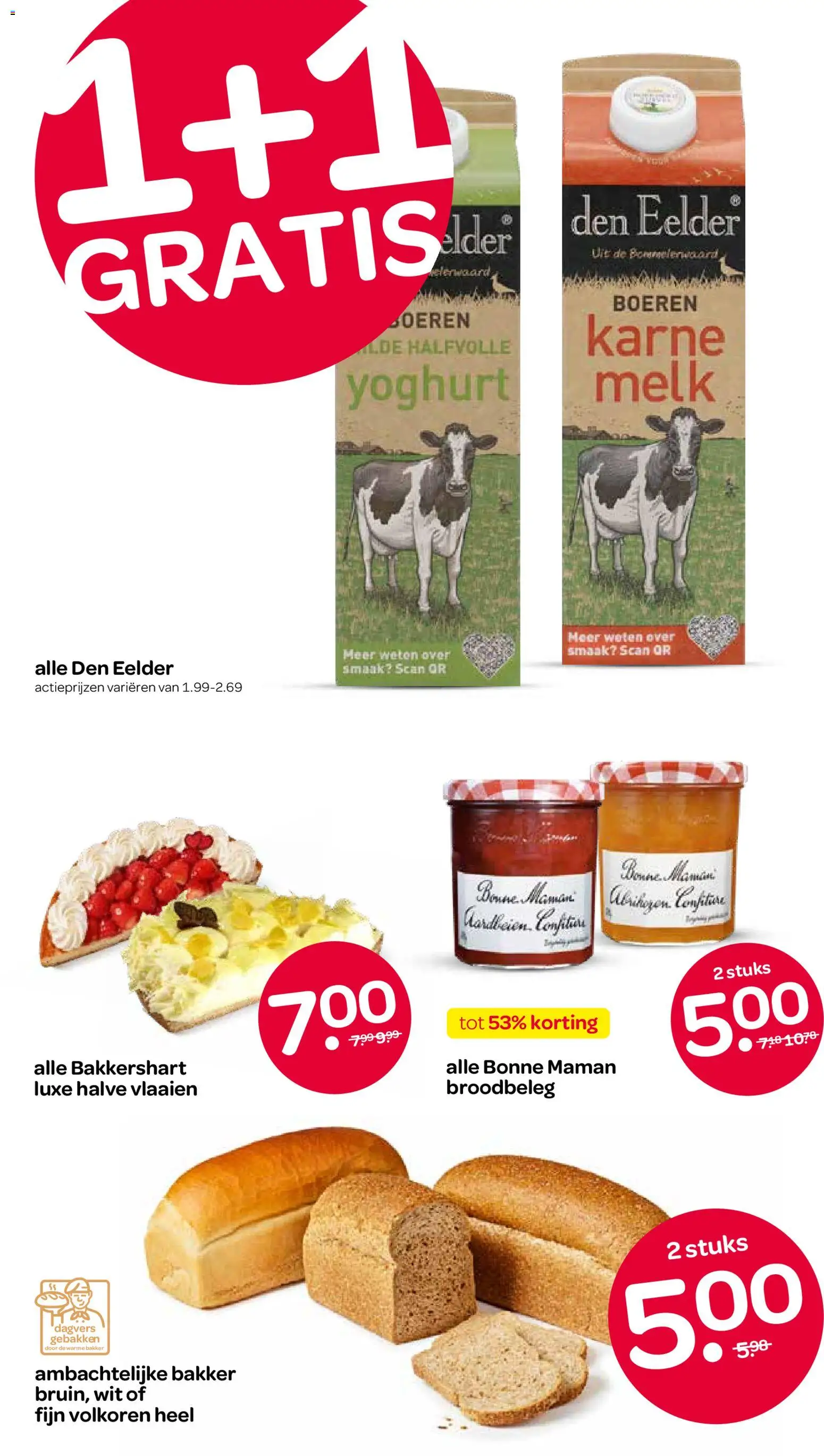 {H1} | Pagina: 9 | Producten: Melk, Yoghurt, Aardbeien, Abrikozen