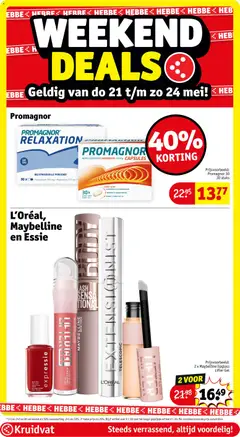 MAYBELLINE LIP LIFTER GEL, Lip oil-in-gel - Voorbeeld van een folder van Kruidvat, geldig van 19.05.2026 | Pagina: 74 | Producten: Gel, Concealer, Lipgloss, Kan