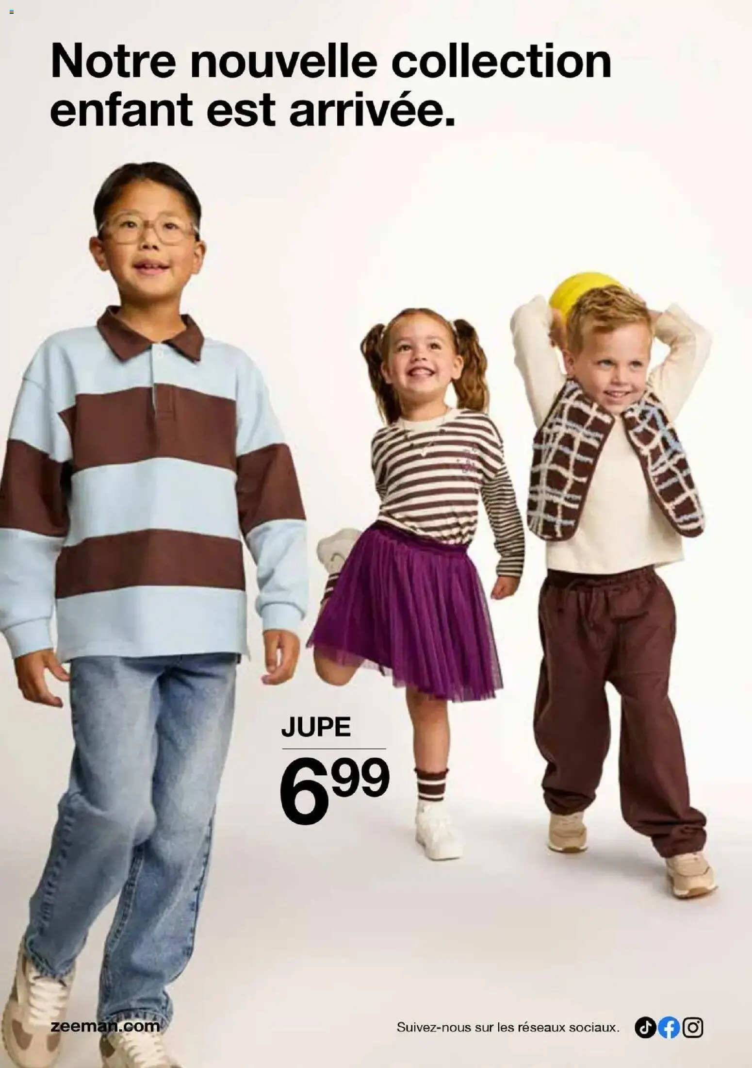 Zeeman - La rentrée avec notre nouvelle collection enfant à partir du 08/08/2026 - promo en ligne | Page: 10 | Produits: Jupe