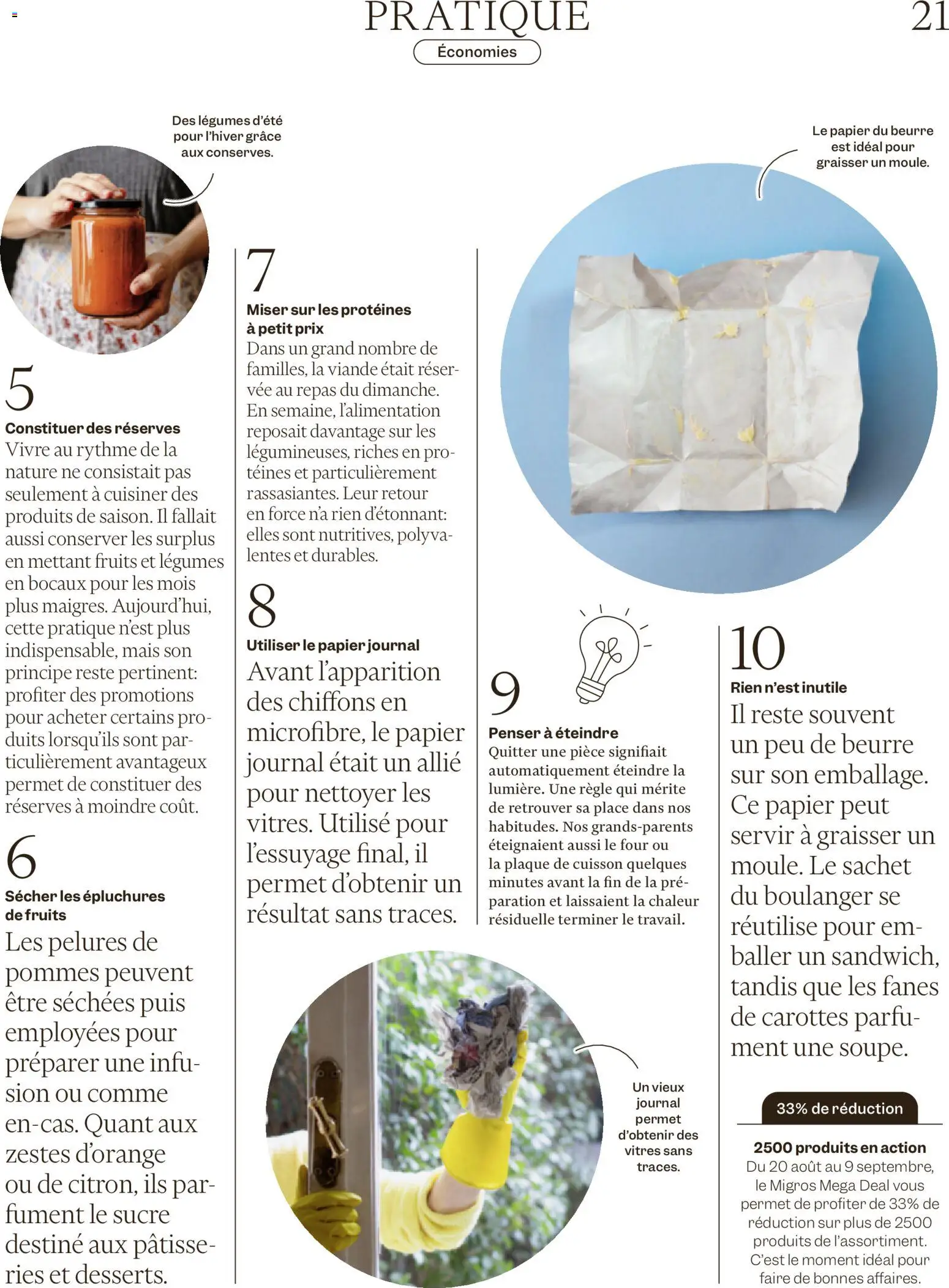Migros aktionen Magazine FR – gültig ab 26.08.2026 | Seite: 21