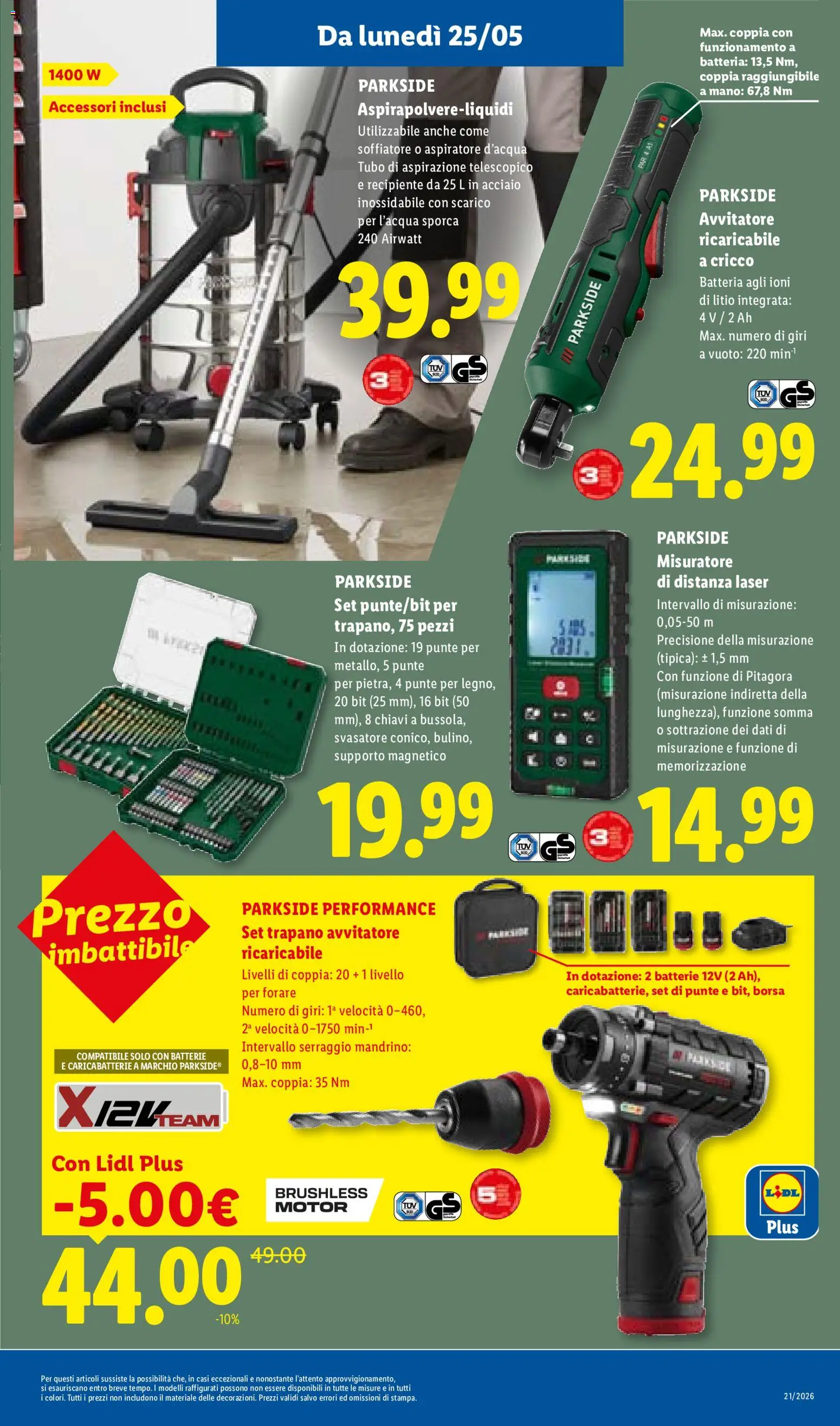Volantino Lidl del 21.05.2026 | Pagina: 39