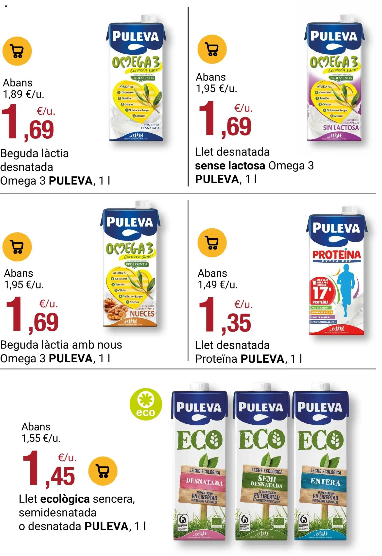 Bonpreu folleto │ válido desde el 05.05.2026 | Página: 68 | Productos: Leche desnatada, Δοχείο φοντί, Leche