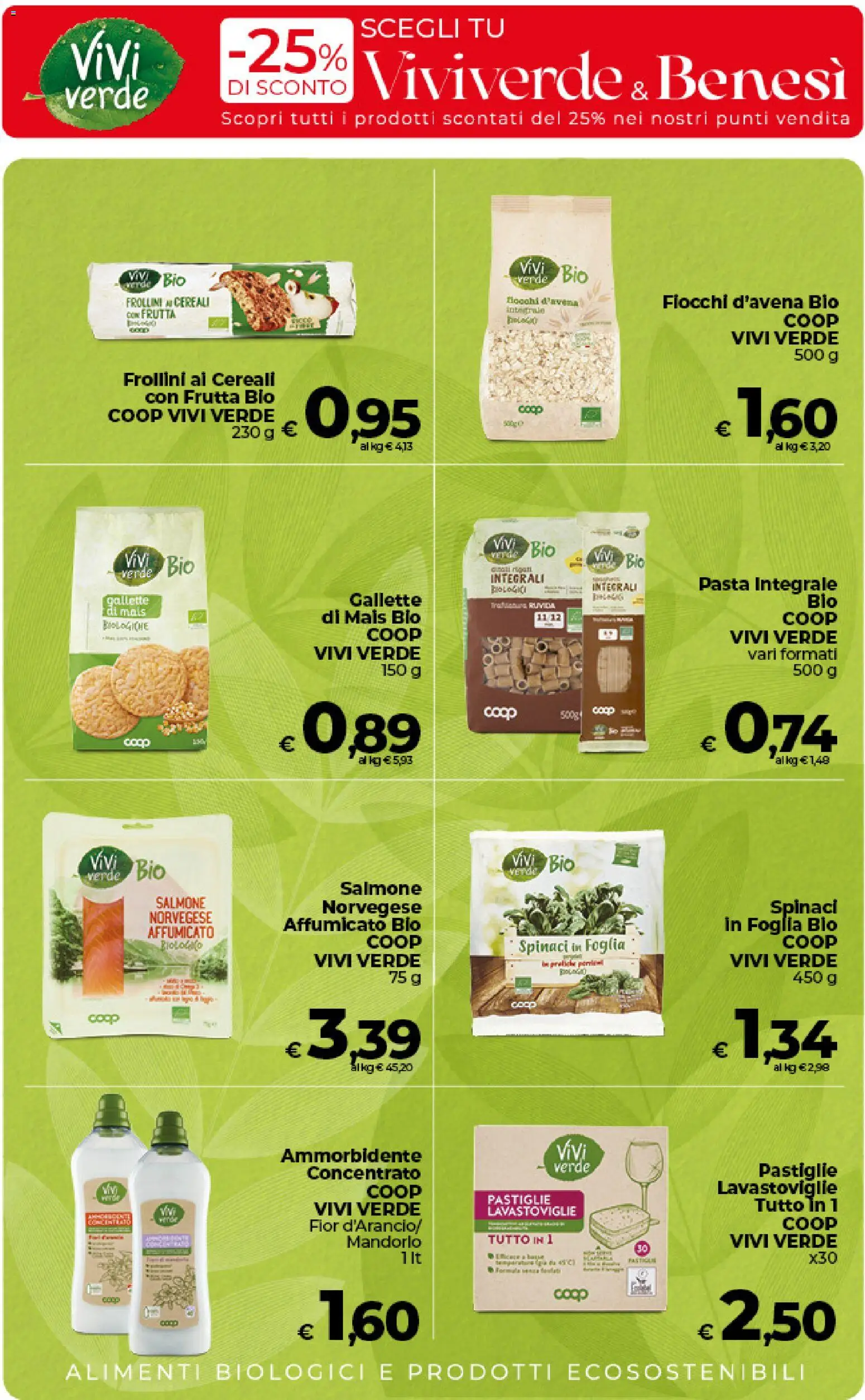 Volantino Ipercoop del 09.06.2026 | Pagina: 8 | Prodotti: Cereali, Fiocchi, Frutta, Spinaci