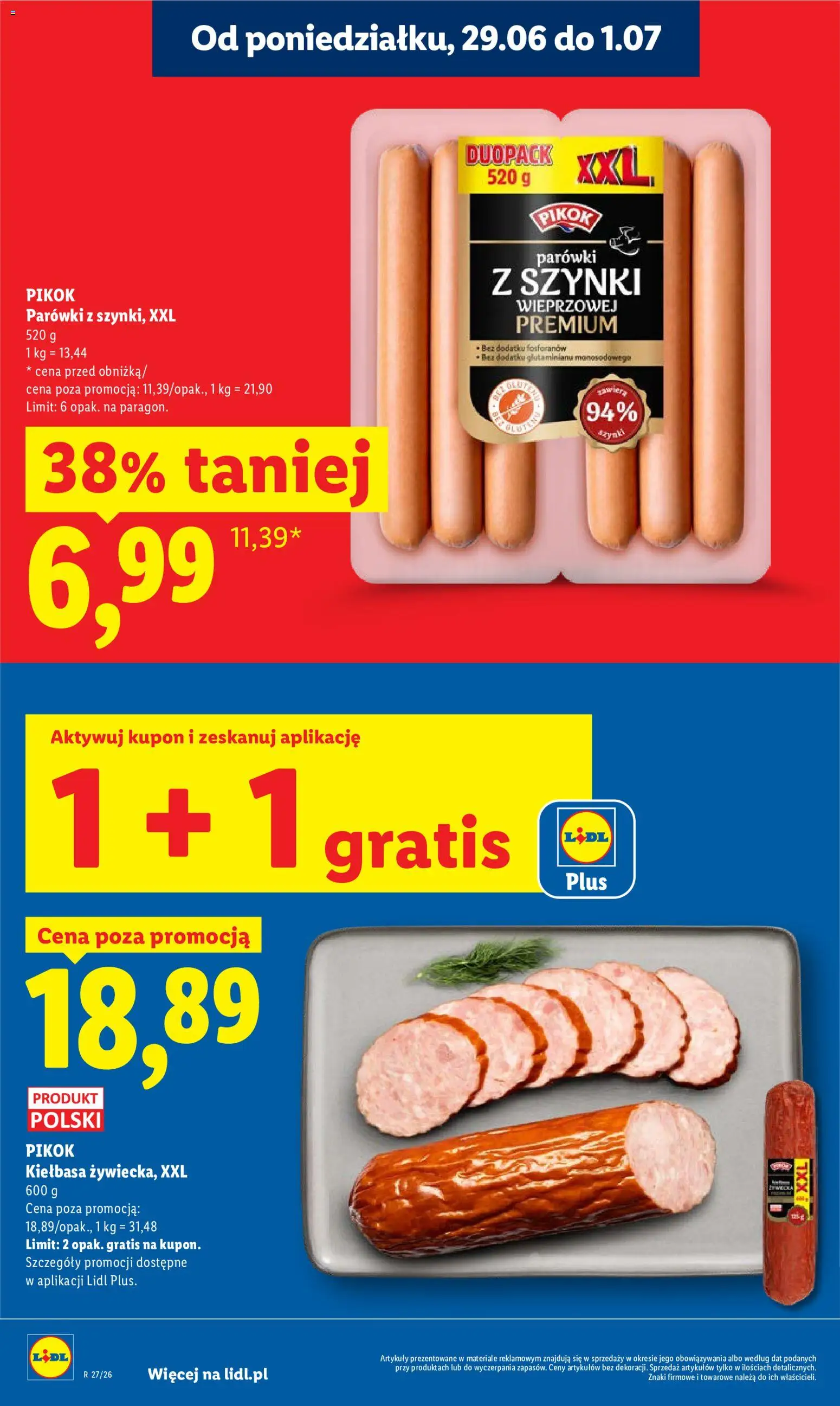 Lidl Polsko leták od 29.06.2026 | Strana: 6 | Produkty: Pikok