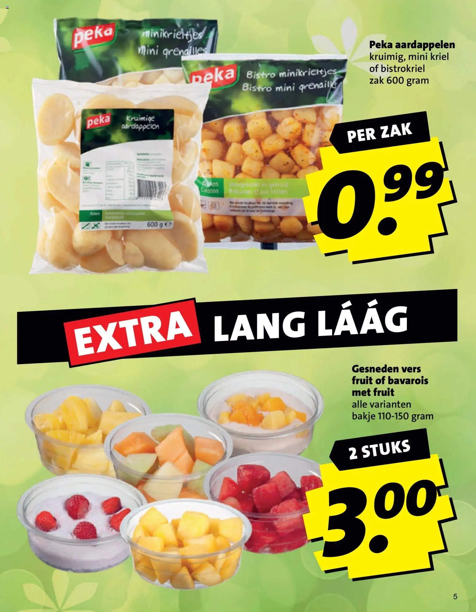 {H1} | Pagina: 5 | Producten: Zak, Aardappelen, Fruit