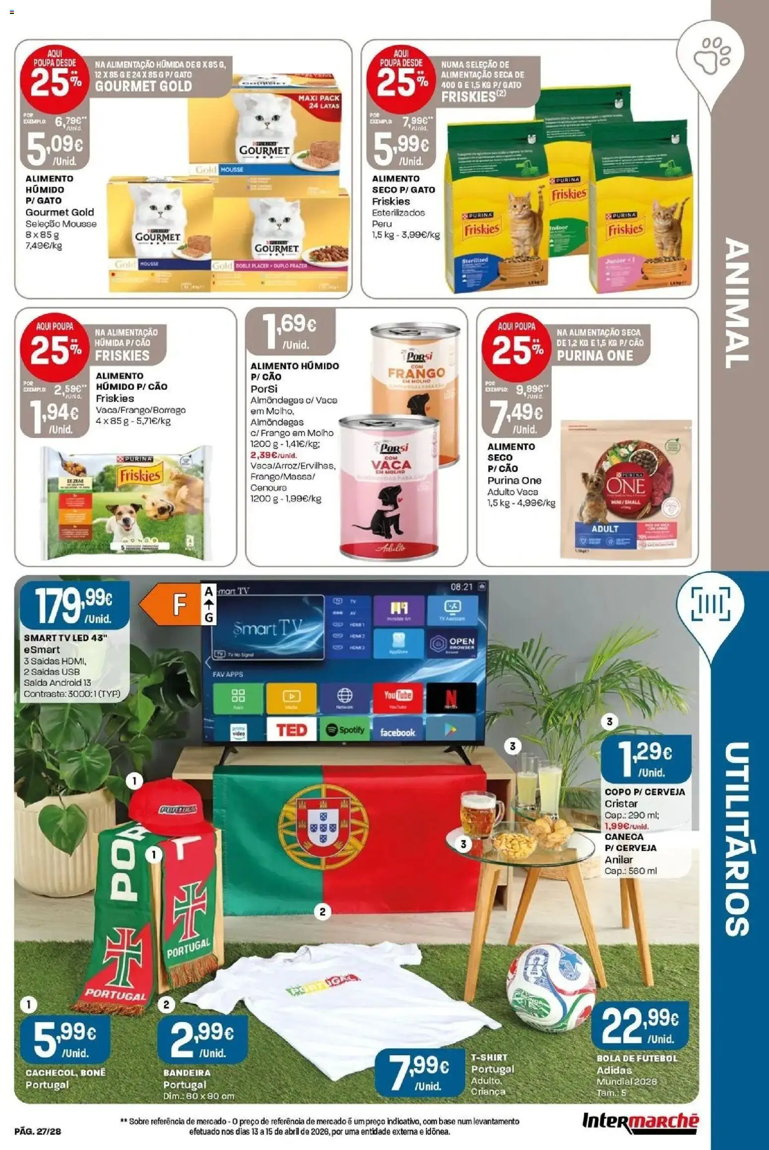 Intermarché - Isto é que são preços BAIXOS │ válido de 21.05.2026 | Página: 27 | Produtos: USB, Tv led, Peru, Caneca