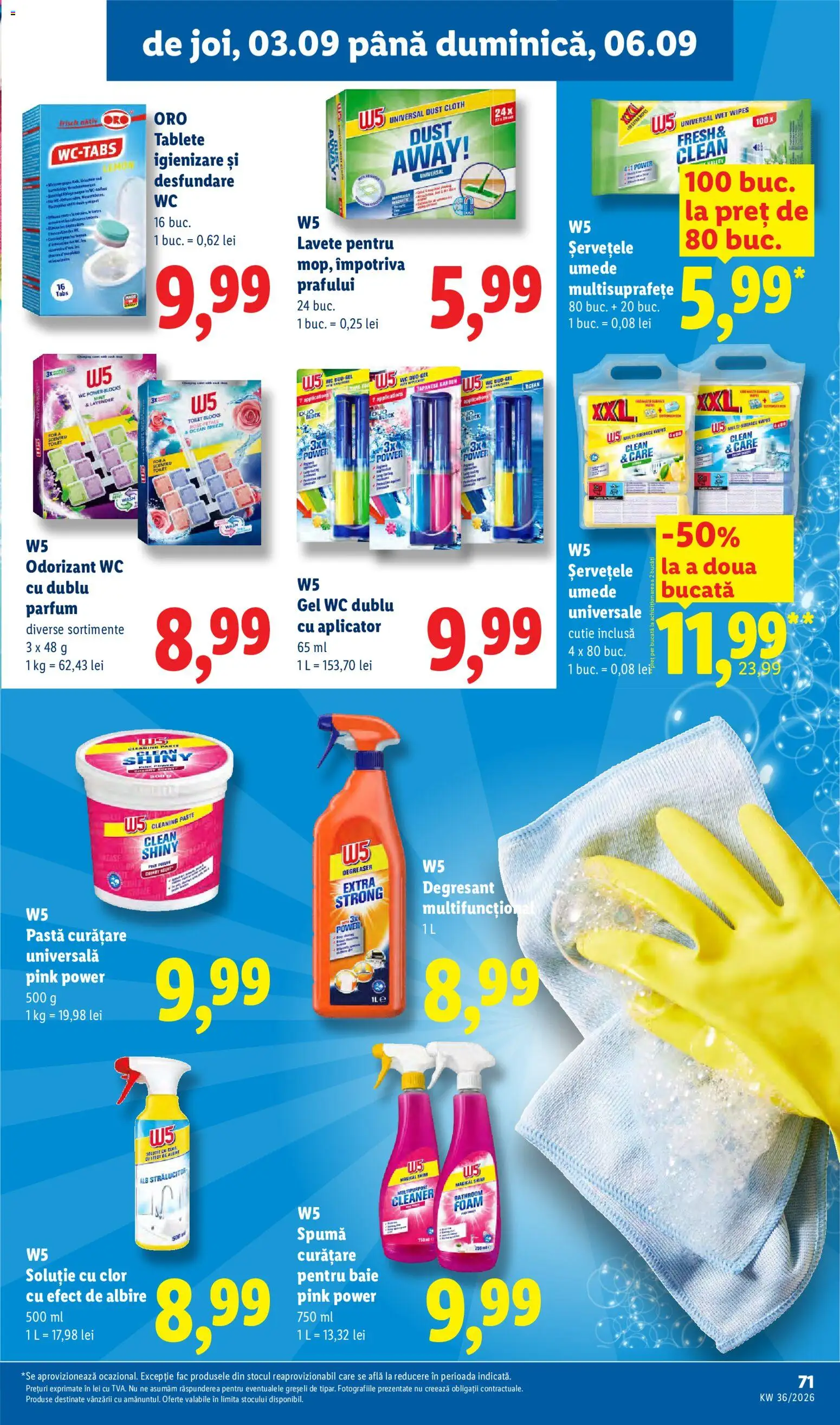Noul catalog Lidl – valabil de la 31.08.2026 | Pagină: 71