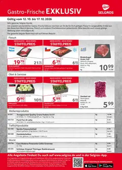 Selgros Gastro Angebote ab 12.10.2026 gültig