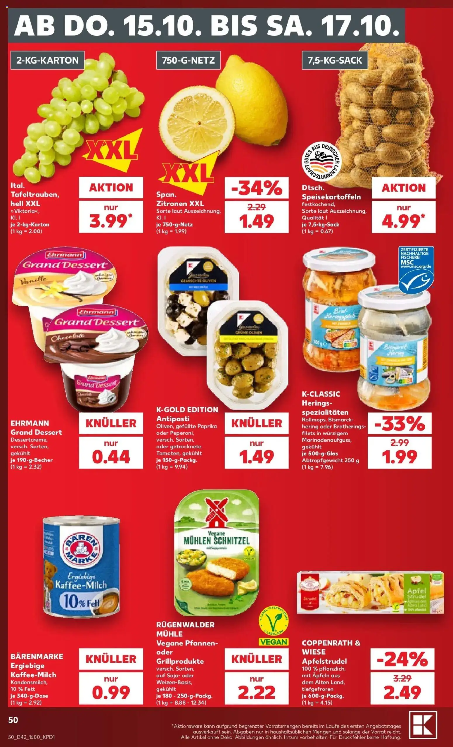 Prospekt Kaufland ab 12.10.2026 » Angebote Online zum Blättern | Seite: 54 | Produkte: Spezialitäten, Äpfel, Schnitzel, Zitronen