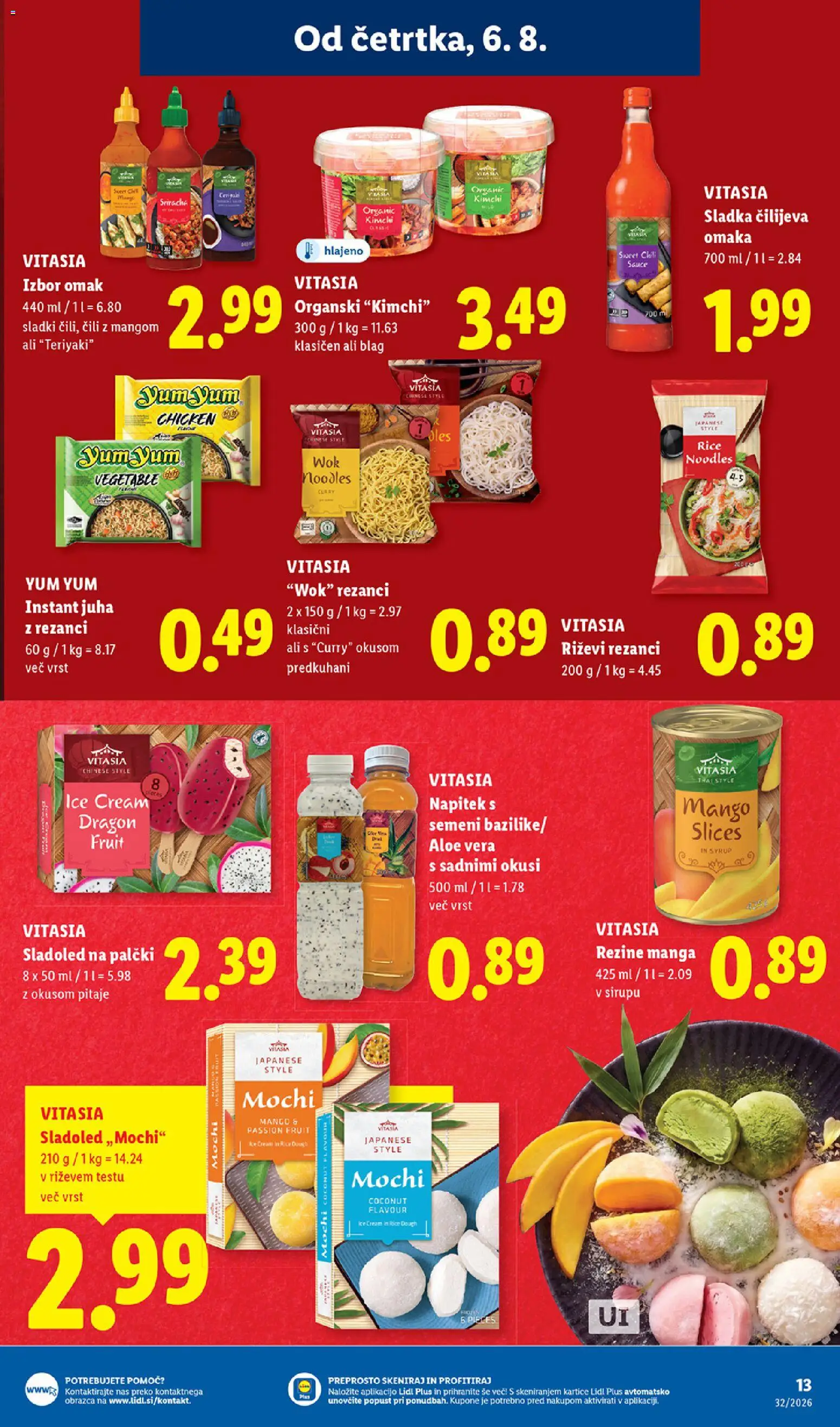 Novi Lidl katalog ponudbe – veljaven od 06.08.2026 | Stran: 25 | Izdelki: Juha, Omaka, Mango, Cili