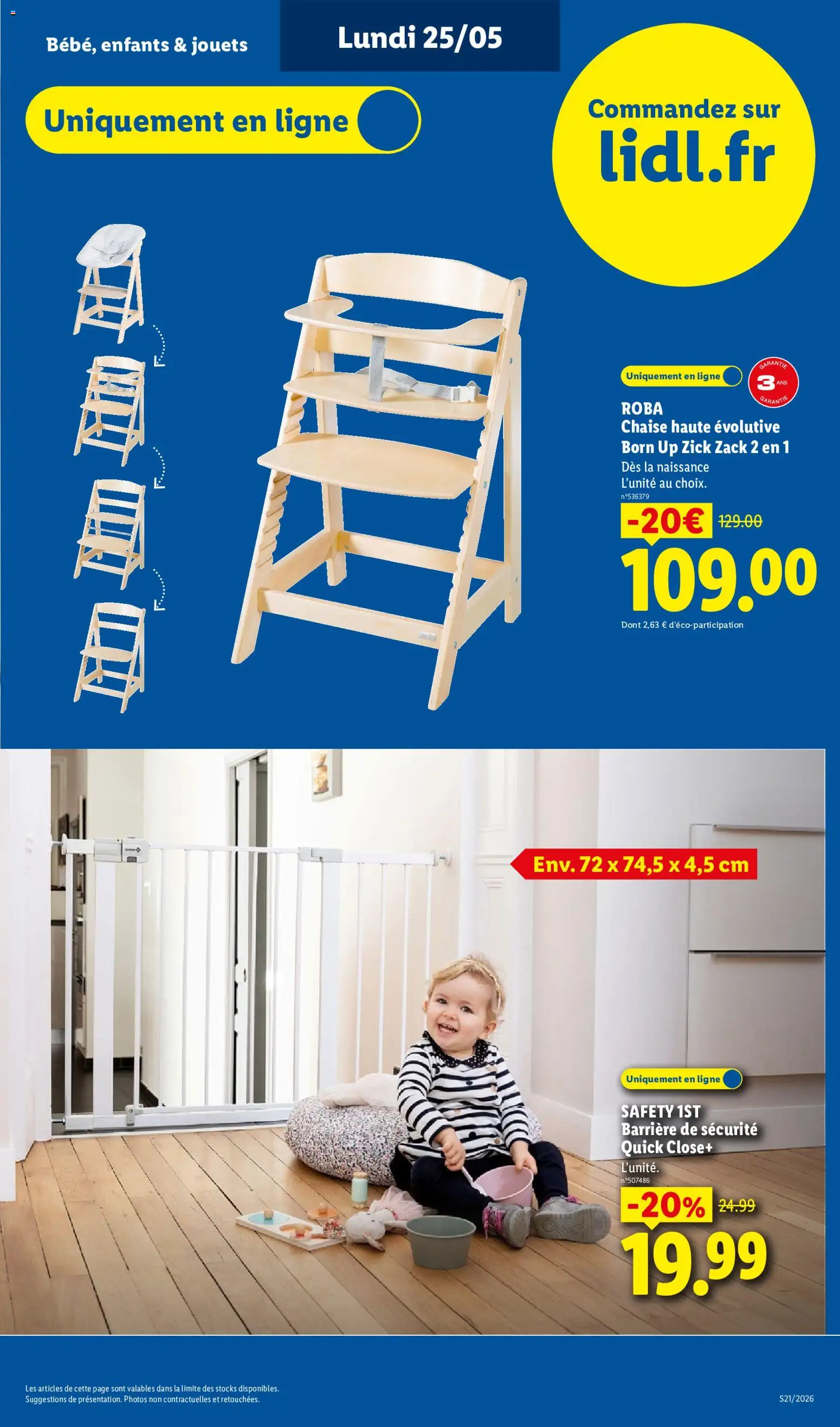 {H1} | Page: 62 | Produits: Jouets, Chaise, Barrière de sécurité