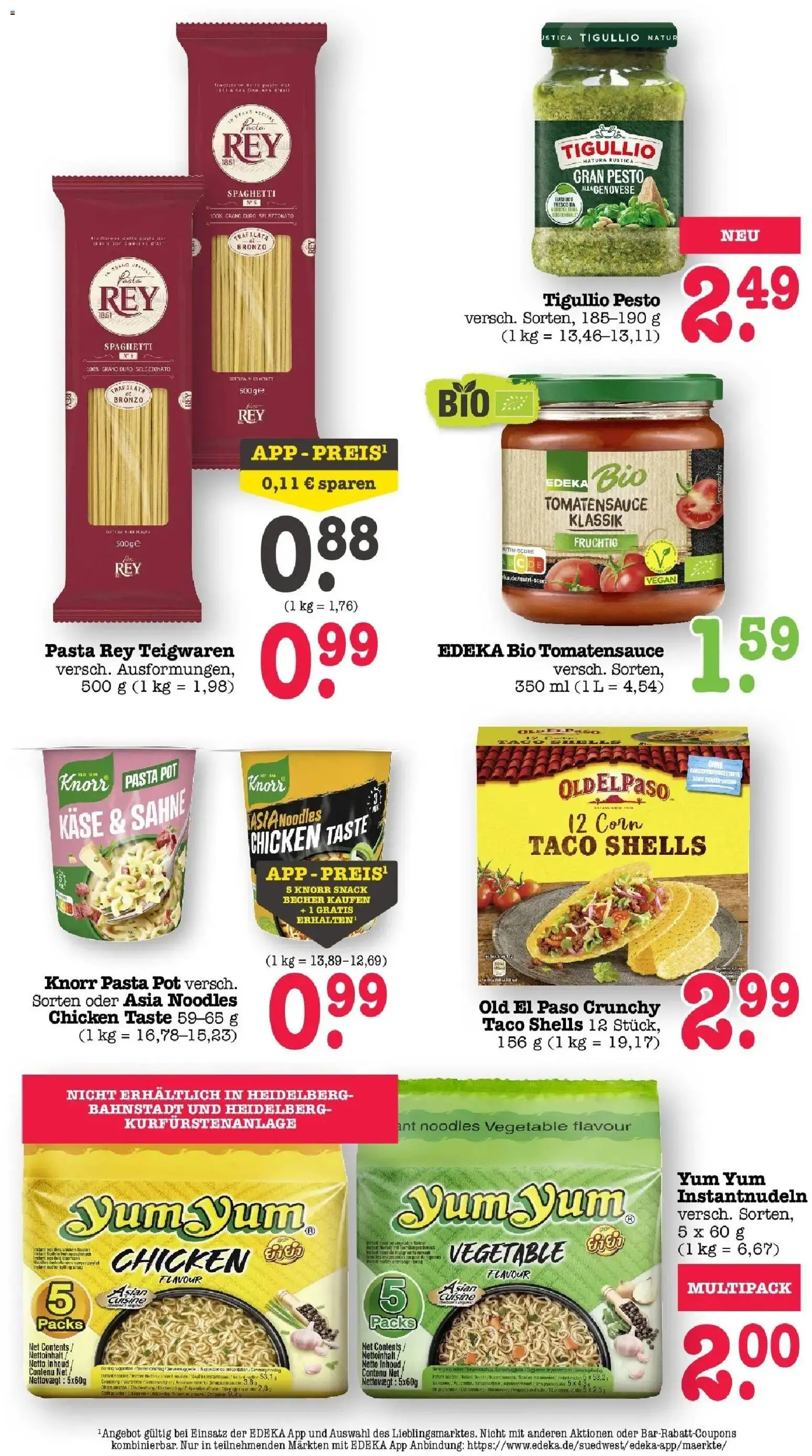 Marktkauf Prospekt Wörth Am Rhein (ab 07.09.2026) » Angebote online | Seite: 30 | Produkte: Käse, Knorr, Pasta, Sahne