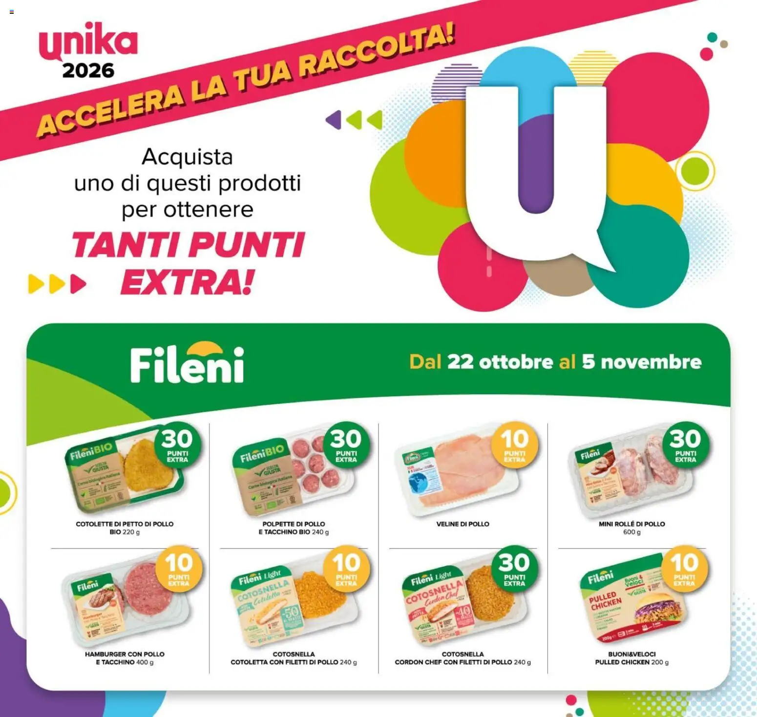 Volantino Tigre del 22/10/2026 | Pagina: 13 | Prodotti: Carne, Hamburger, Polpette, Cotolette di petto di pollo
