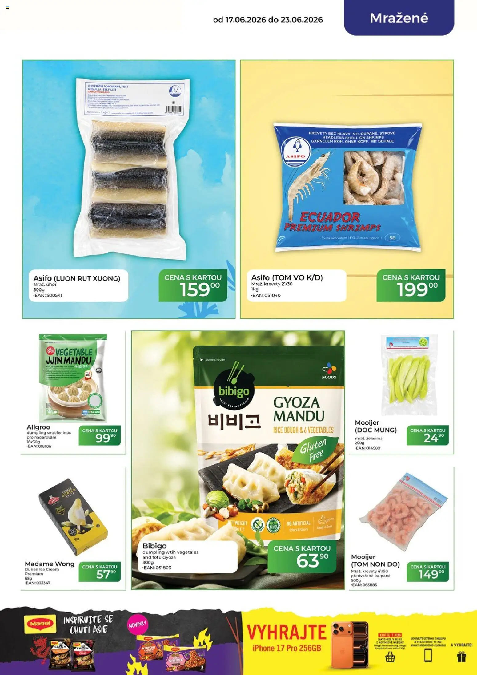 Tamda Foods leták od 17.06.2026 | Strana: 23 | Produkty: Maggi, Tofu, Zelenina, Krevety
