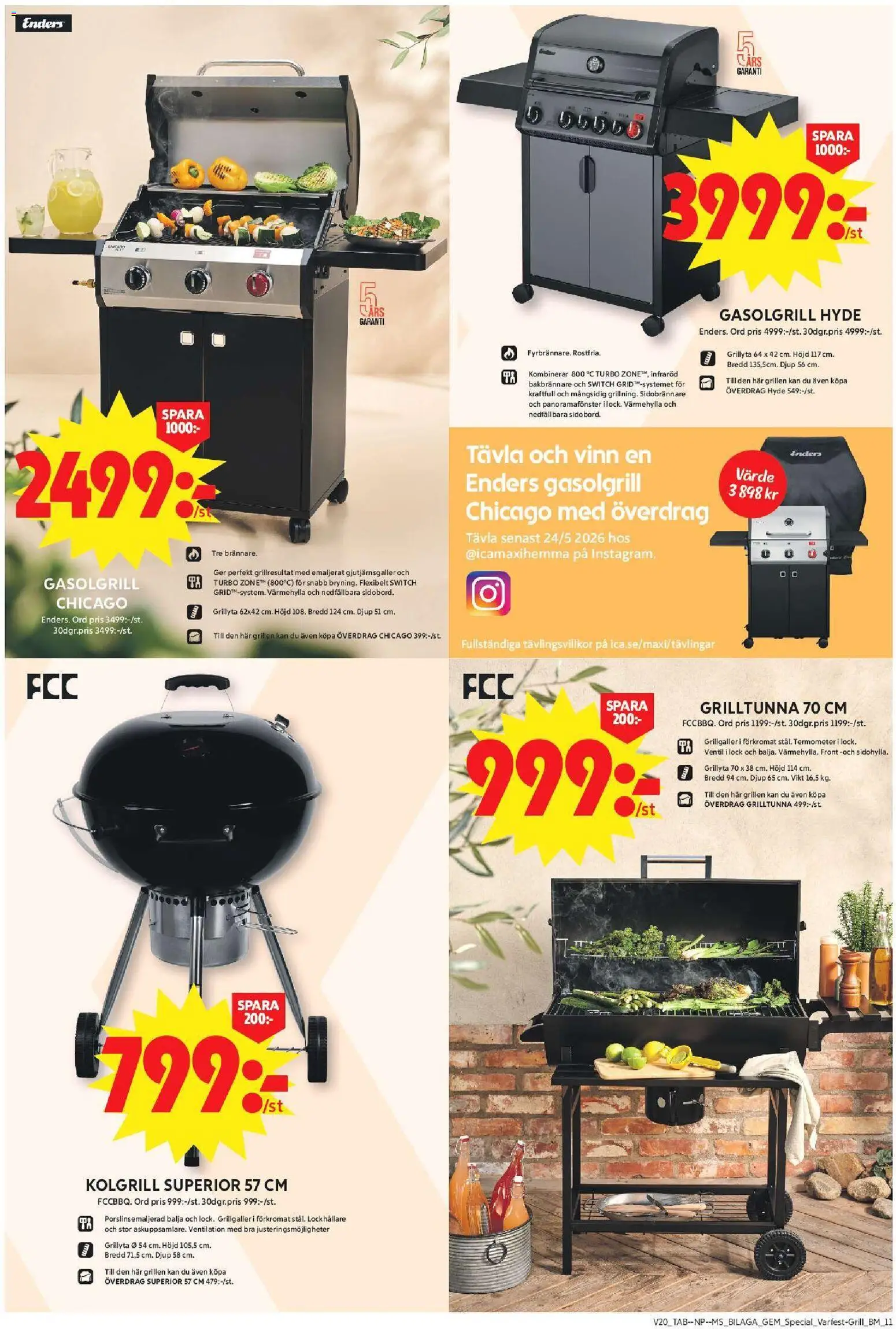 ICA Maxi reklamblad aktuell från 11.05.2026 | Sida: 25