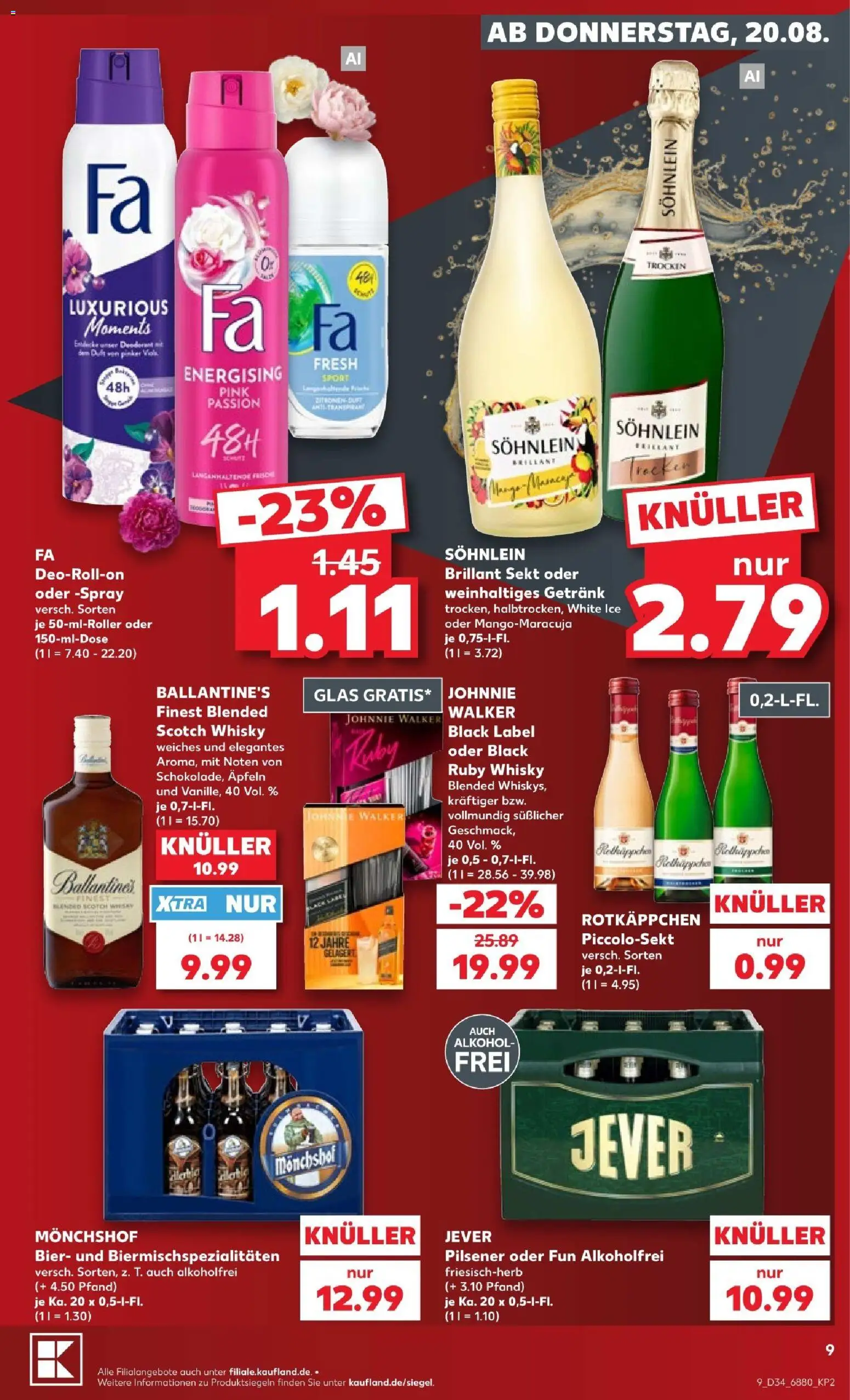 Kaufland Prospekt Völklingen – gültig ab 20.08.2026 | Seite: 9 | Produkte: Melitta, Vanille, Chili, Chips