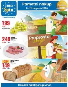 Eurospin katalog akcije – veljaven od 06.08.2026