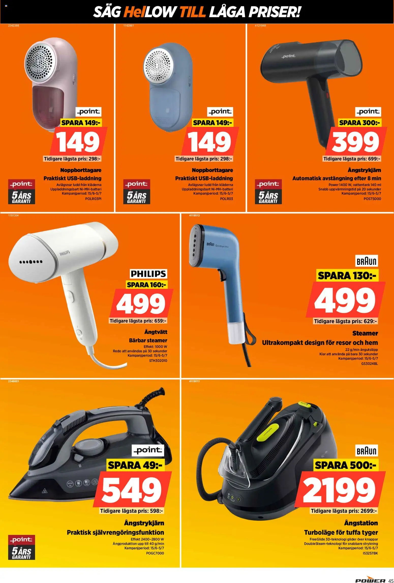 Power reklamblad aktuell från 29/06/2026 | Sida: 45
